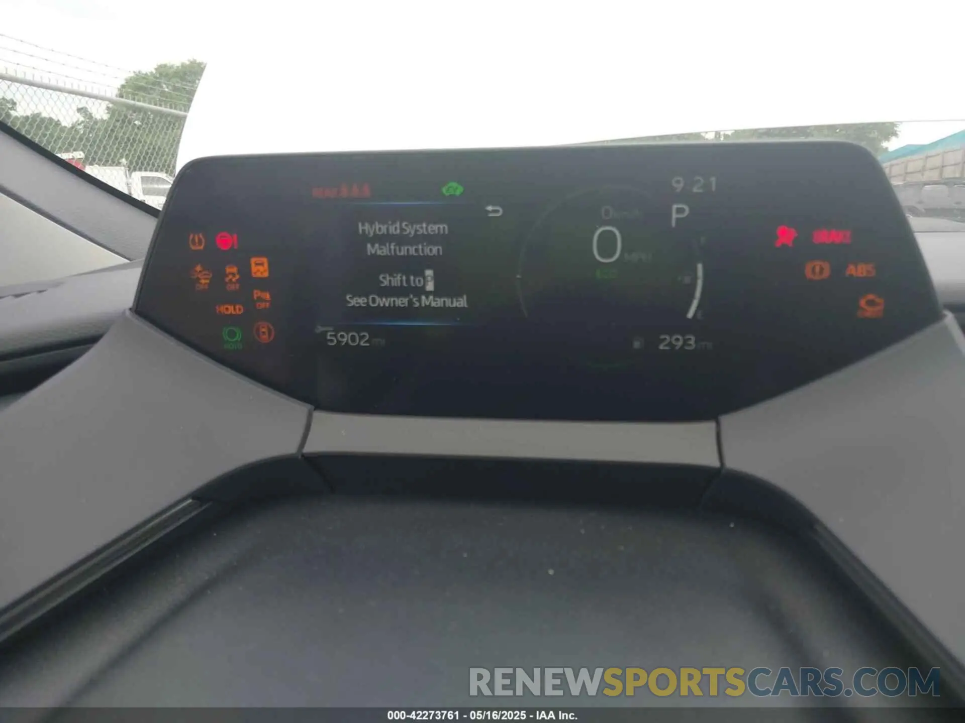 7 Фотография поврежденного автомобиля JTDACAAU6R3038069 TOYOTA PRIUS 2024