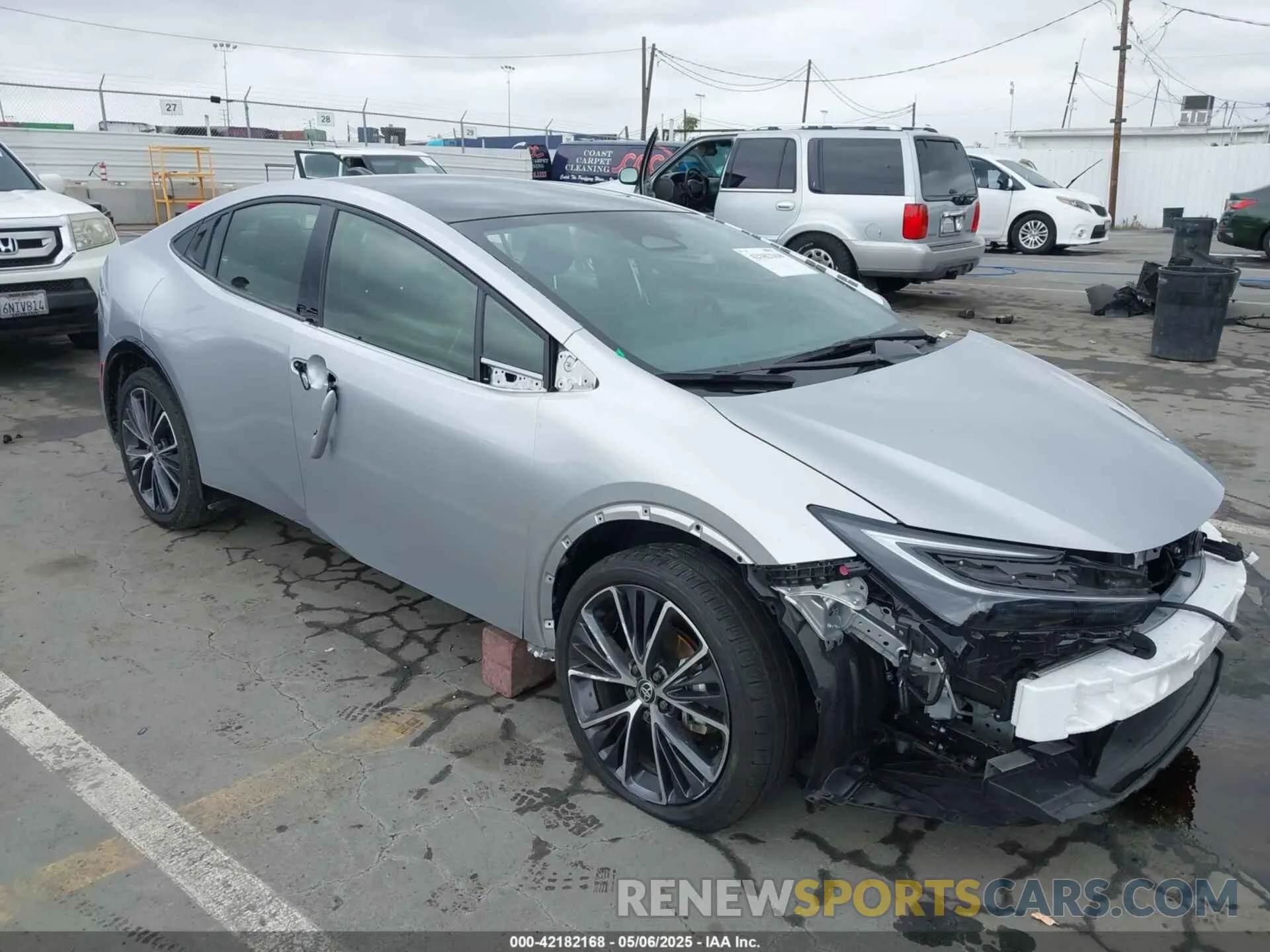1 Photograph of a damaged car JTDACAAU6R3038492 TOYOTA PRIUS 2024