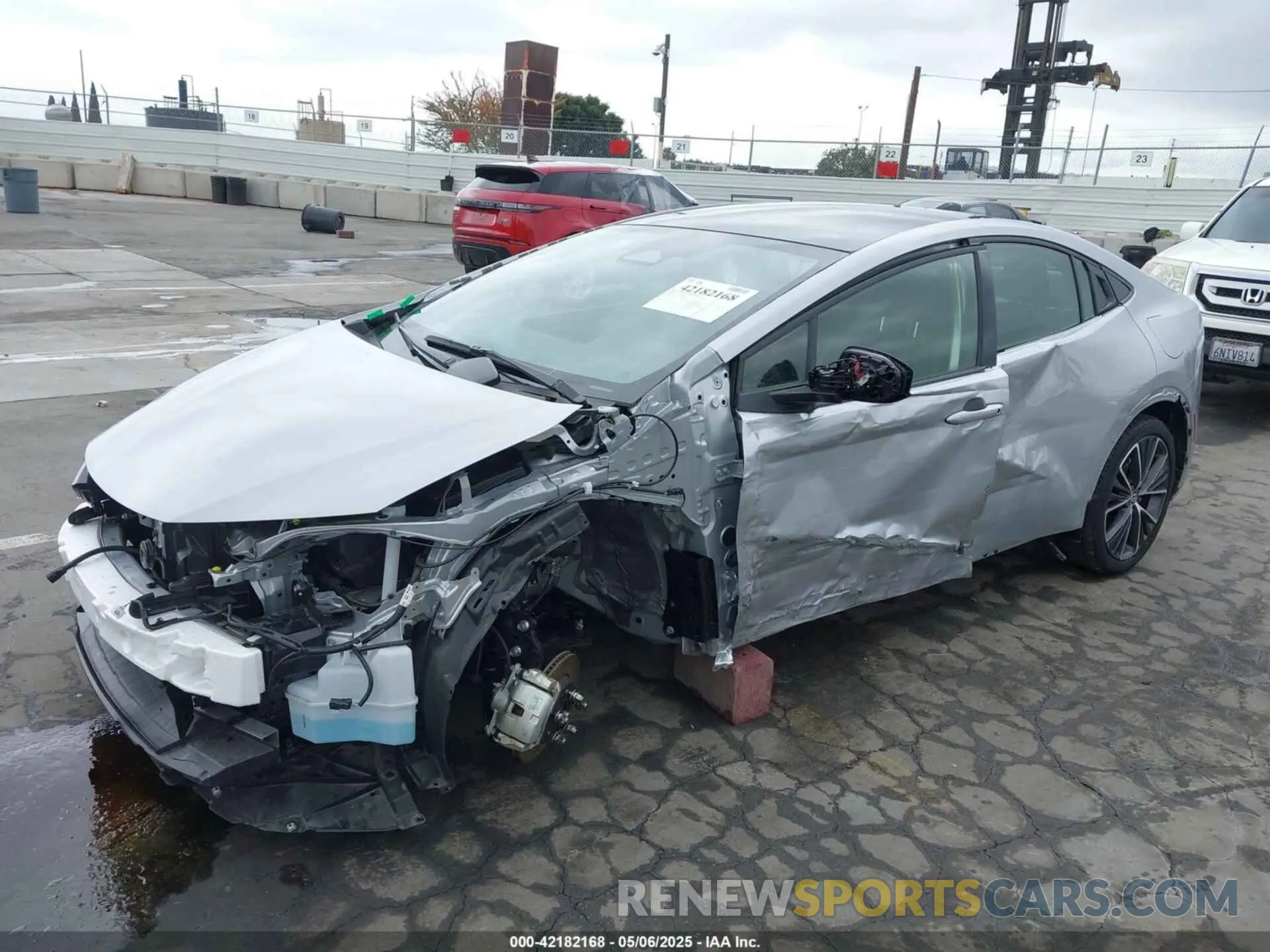 2 Photograph of a damaged car JTDACAAU6R3038492 TOYOTA PRIUS 2024