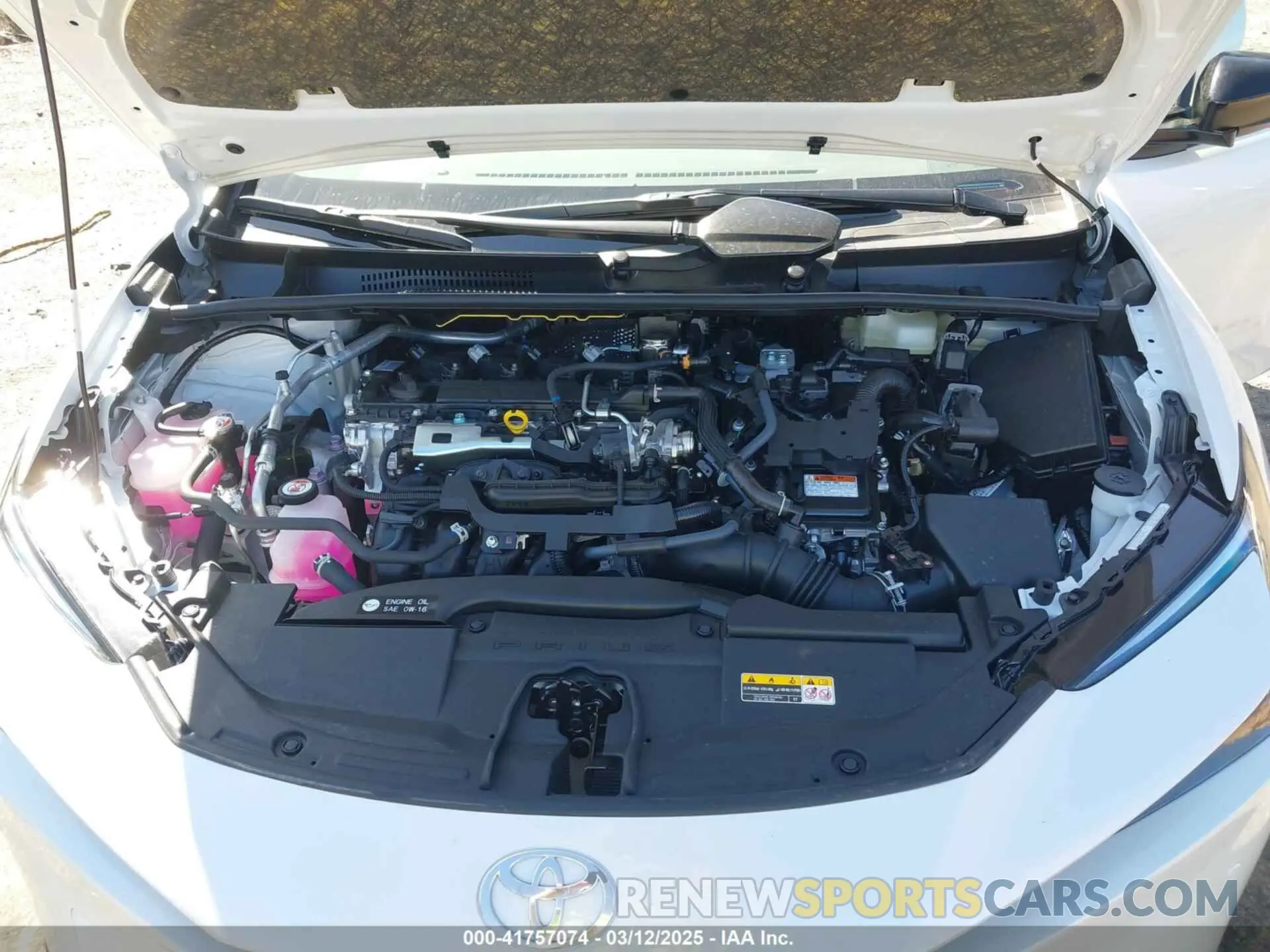10 Фотография поврежденного автомобиля JTDACAAU6R3043434 TOYOTA PRIUS 2024