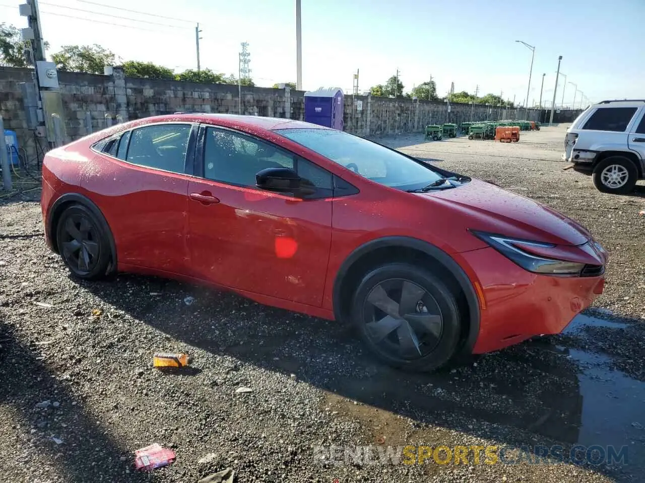 4 Photograph of a damaged car JTDACAAU7R3020227 TOYOTA PRIUS 2024