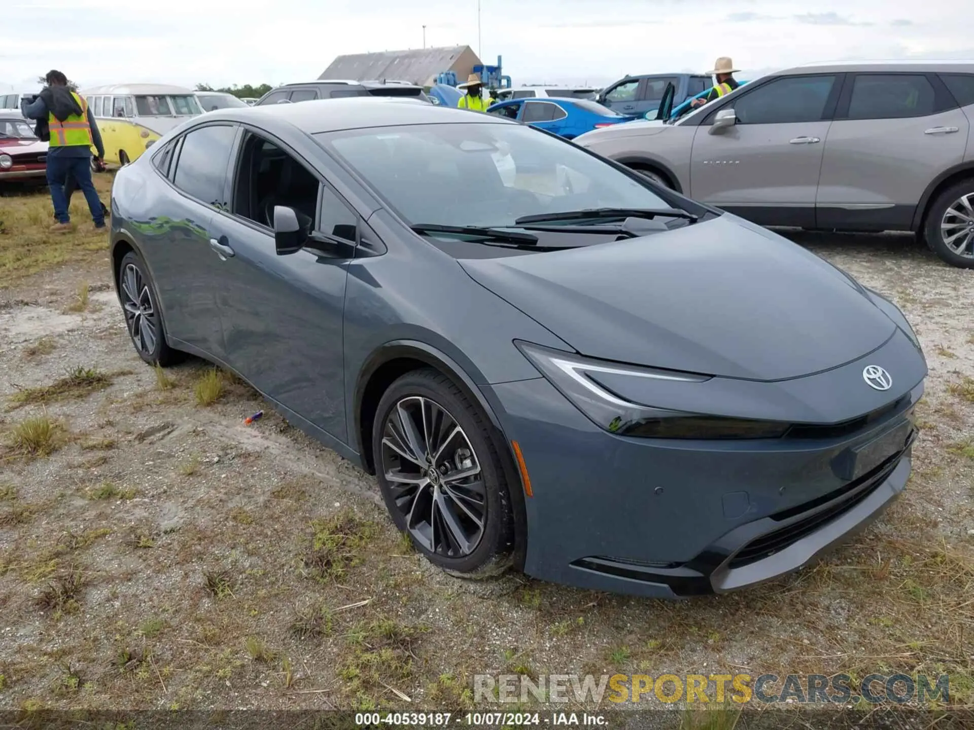 1 Photograph of a damaged car JTDACAAU7R3030837 TOYOTA PRIUS 2024