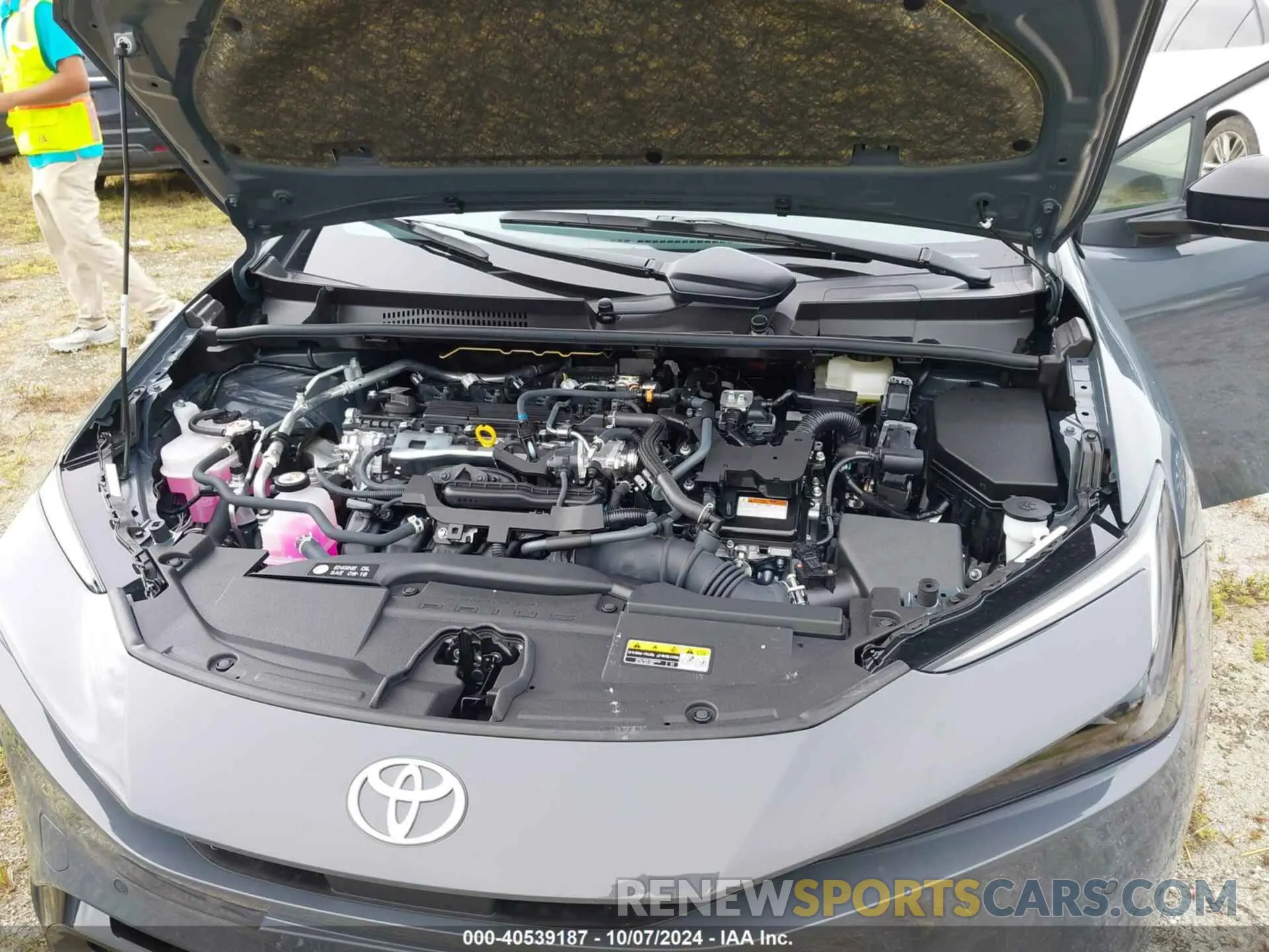 10 Photograph of a damaged car JTDACAAU7R3030837 TOYOTA PRIUS 2024