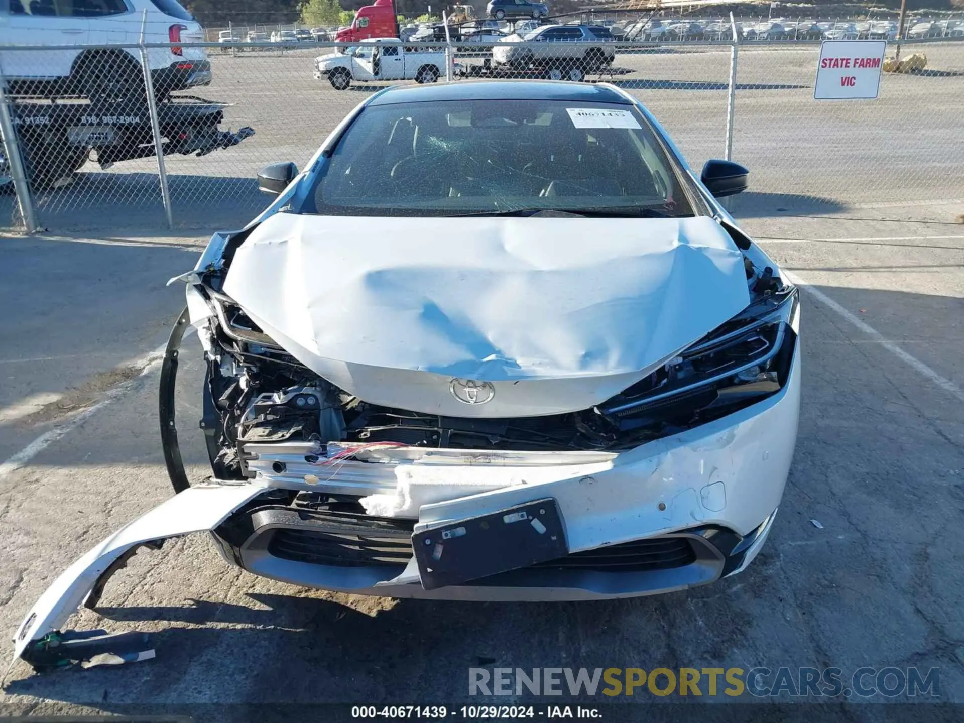 12 Photograph of a damaged car JTDACAAU8R3016249 TOYOTA PRIUS 2024