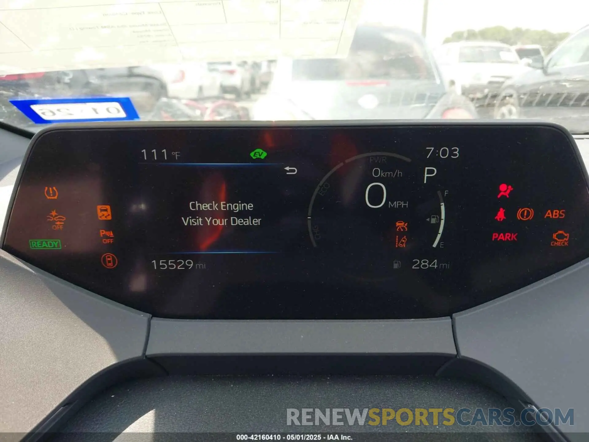 7 Фотография поврежденного автомобиля JTDACAAU8R3019555 TOYOTA PRIUS 2024