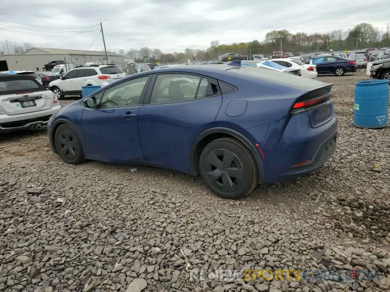 2 Фотография поврежденного автомобиля JTDACAAU8R3025064 TOYOTA PRIUS 2024