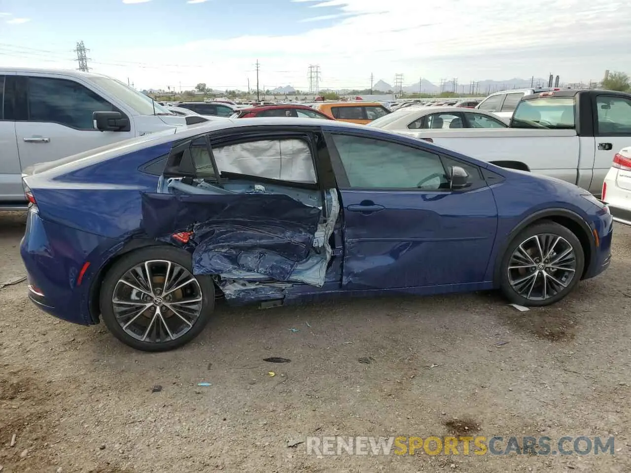 3 Photograph of a damaged car JTDACAAU9R3030208 TOYOTA PRIUS 2024