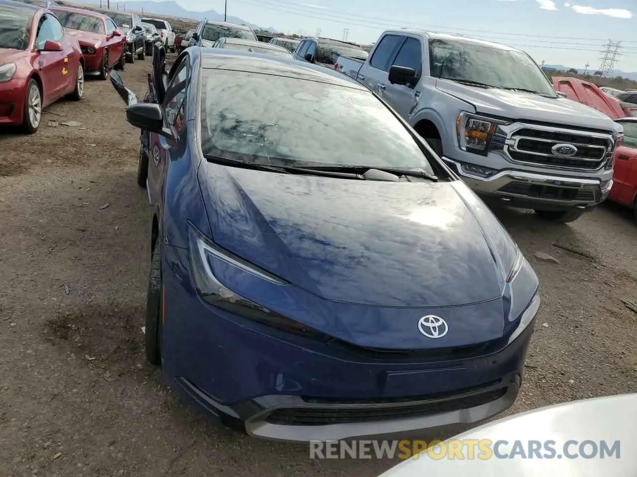 5 Photograph of a damaged car JTDACAAU9R3030208 TOYOTA PRIUS 2024