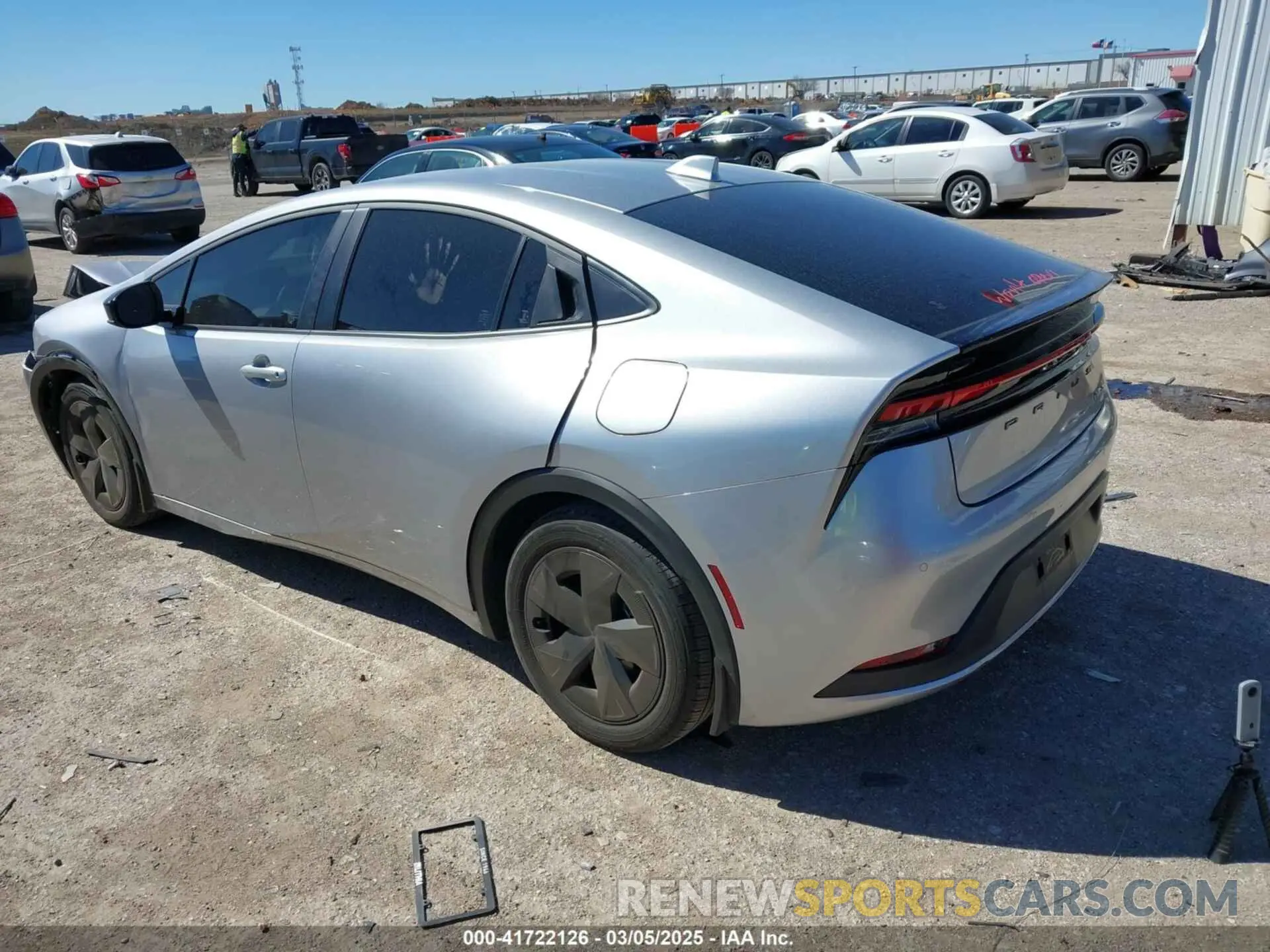 3 Photograph of a damaged car JTDACAAU9R3043332 TOYOTA PRIUS 2024
