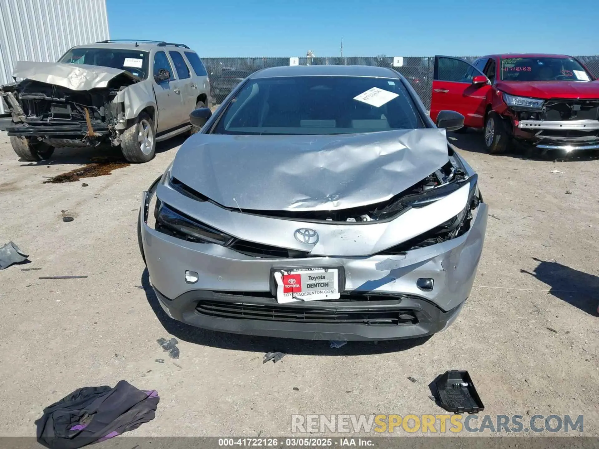 6 Photograph of a damaged car JTDACAAU9R3043332 TOYOTA PRIUS 2024