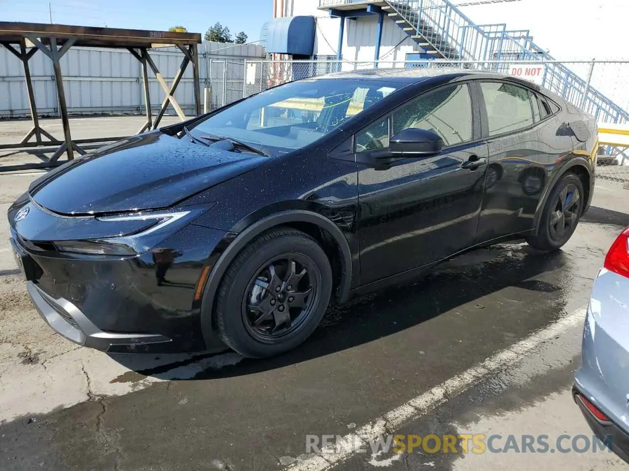 1 Photograph of a damaged car JTDACAAUXR3020335 TOYOTA PRIUS 2024