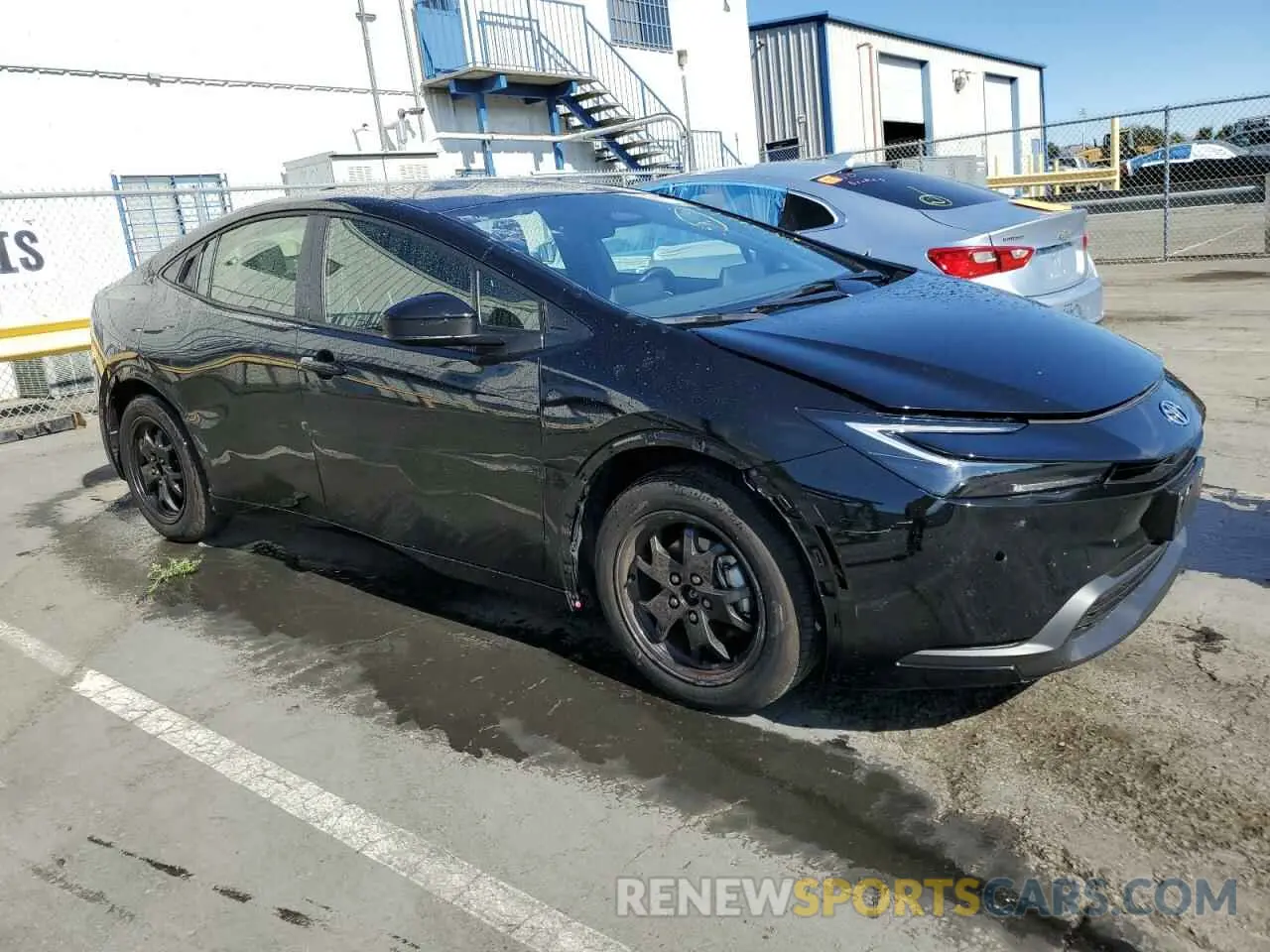 4 Photograph of a damaged car JTDACAAUXR3020335 TOYOTA PRIUS 2024
