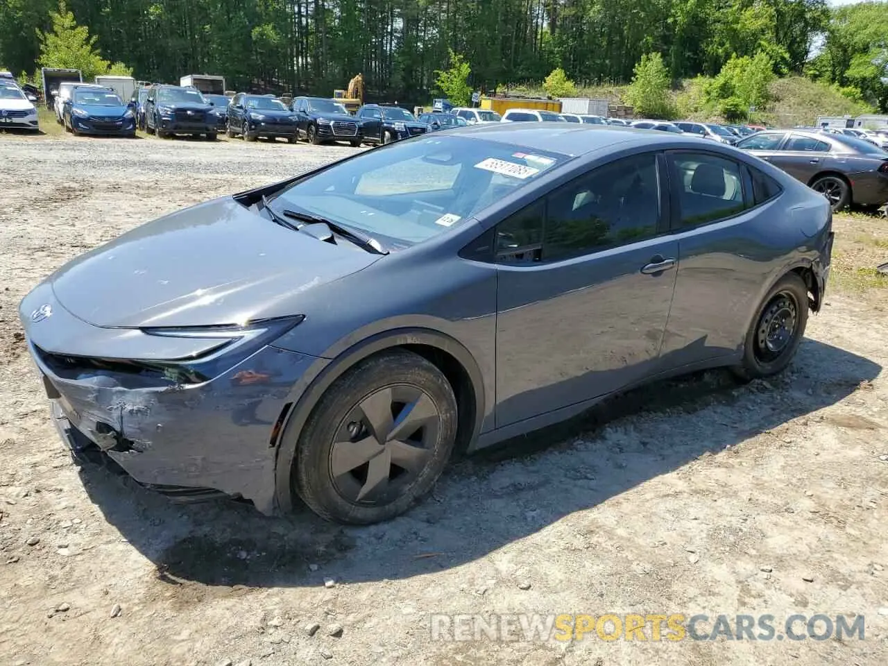 1 Фотография поврежденного автомобиля JTDACAAUXR3022408 TOYOTA PRIUS 2024