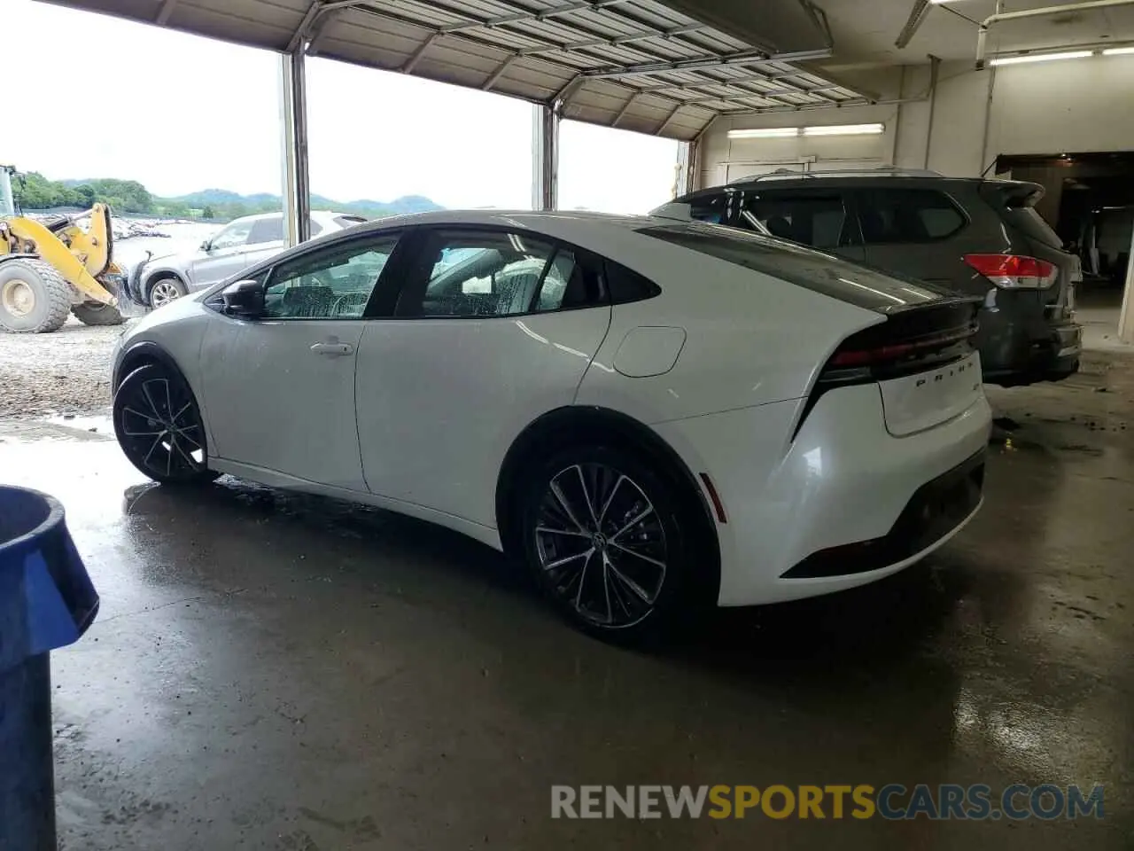 2 Photograph of a damaged car JTDACAAUXR3033375 TOYOTA PRIUS 2024