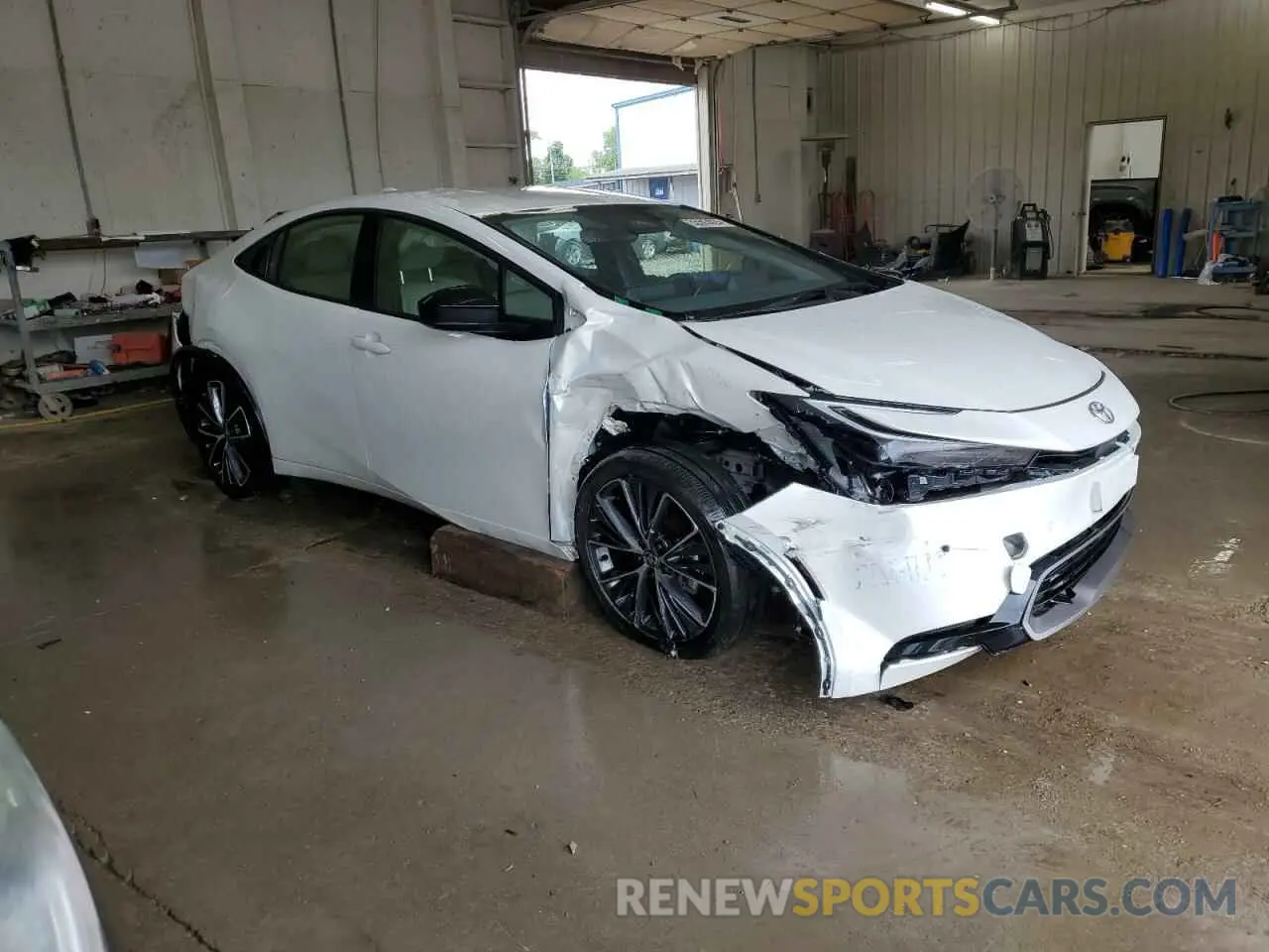 4 Photograph of a damaged car JTDACAAUXR3033375 TOYOTA PRIUS 2024