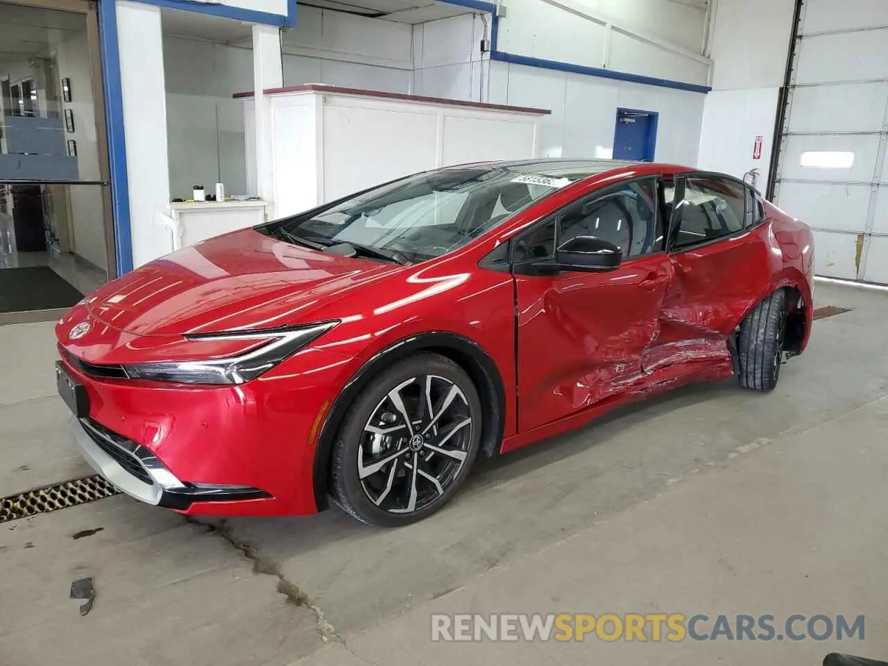 1 Photograph of a damaged car JTDACACU1R3020818 TOYOTA PRIUS 2024