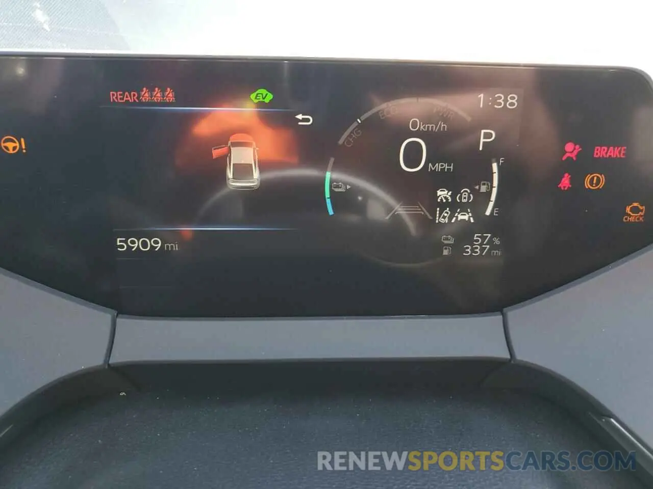 9 Фотография поврежденного автомобиля JTDACACU2R3026028 TOYOTA PRIUS 2024