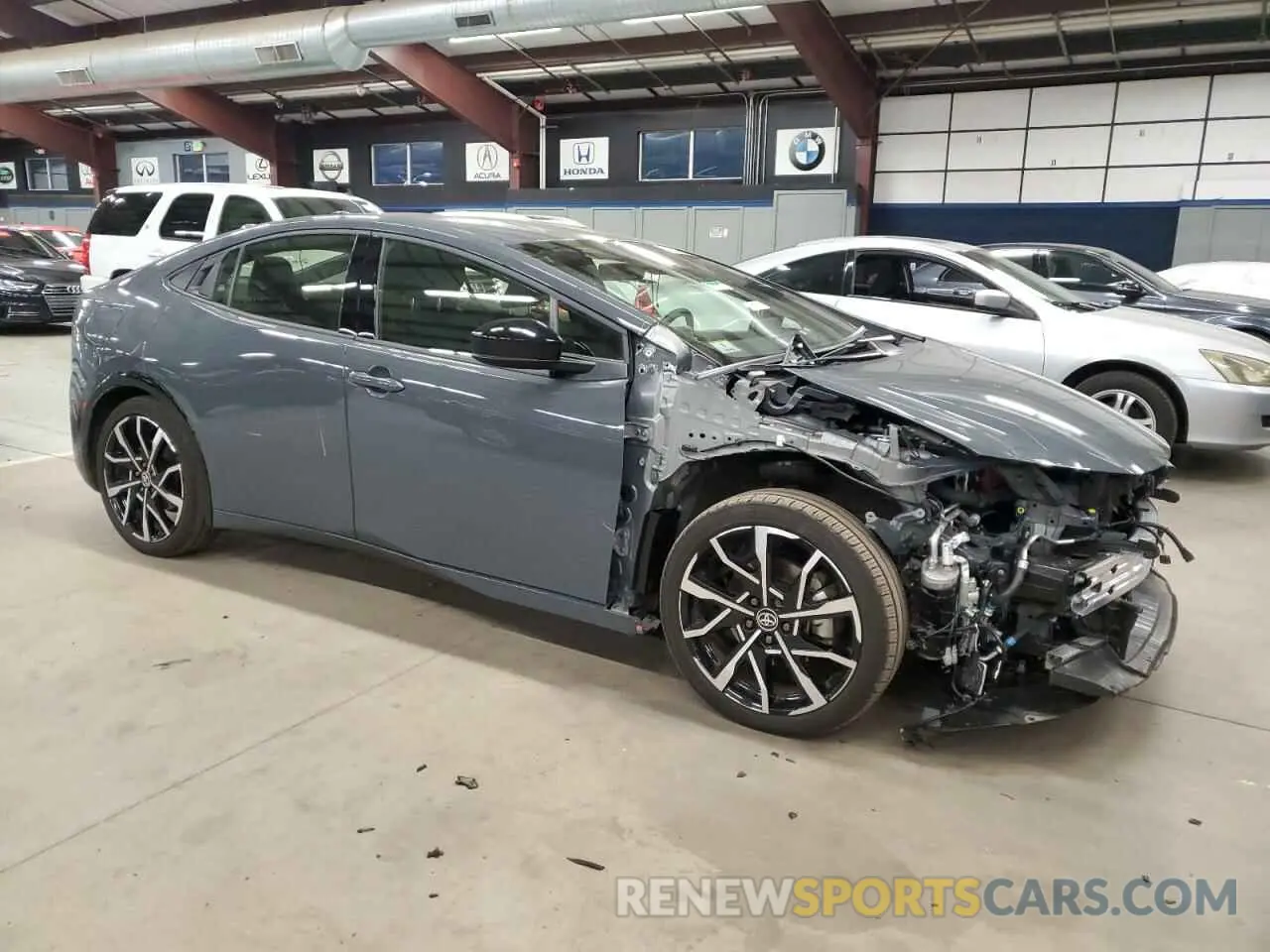 4 Photograph of a damaged car JTDACACU4R3017332 TOYOTA PRIUS 2024