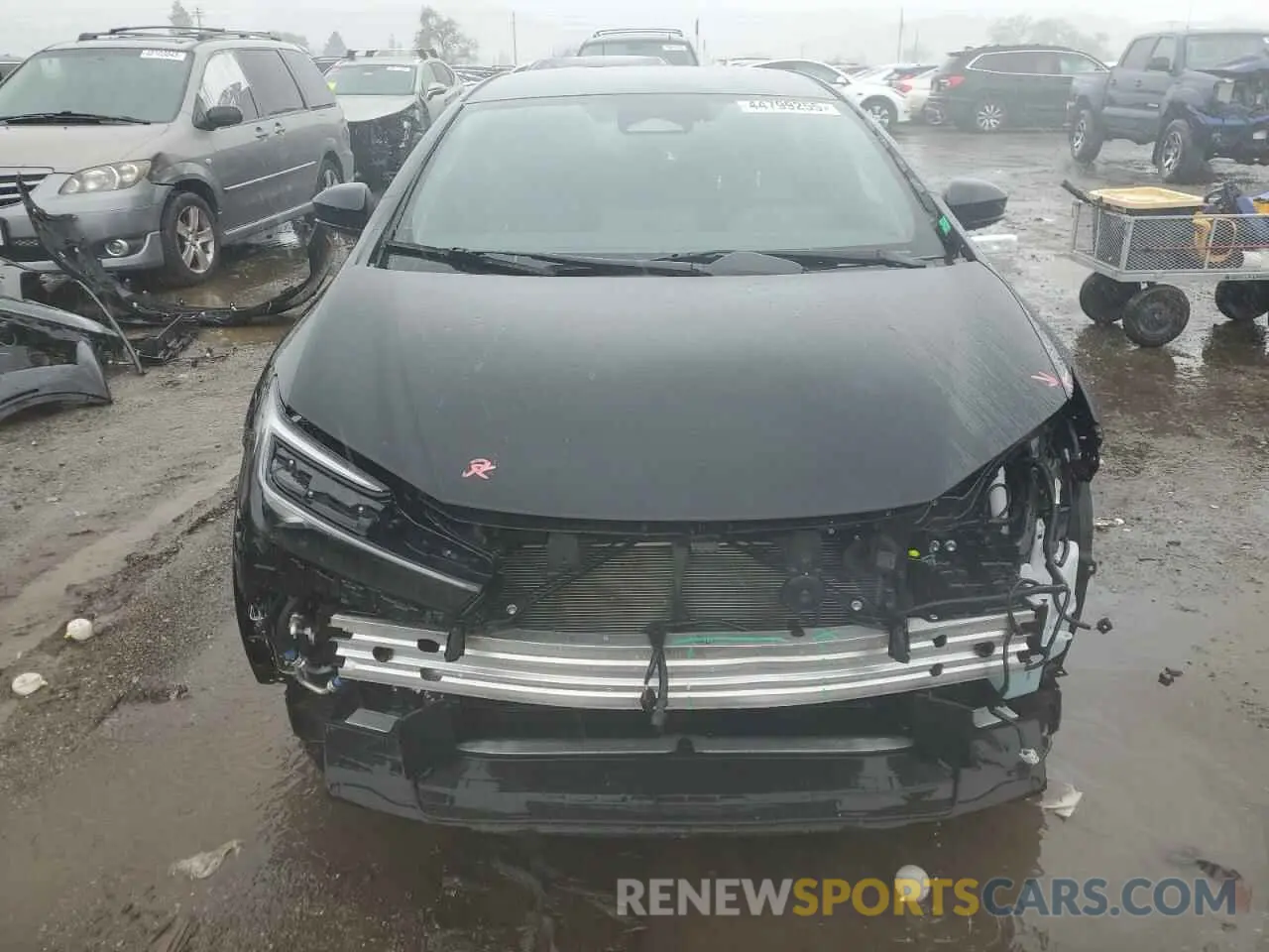5 Фотография поврежденного автомобиля JTDACACU5R3012799 TOYOTA PRIUS 2024