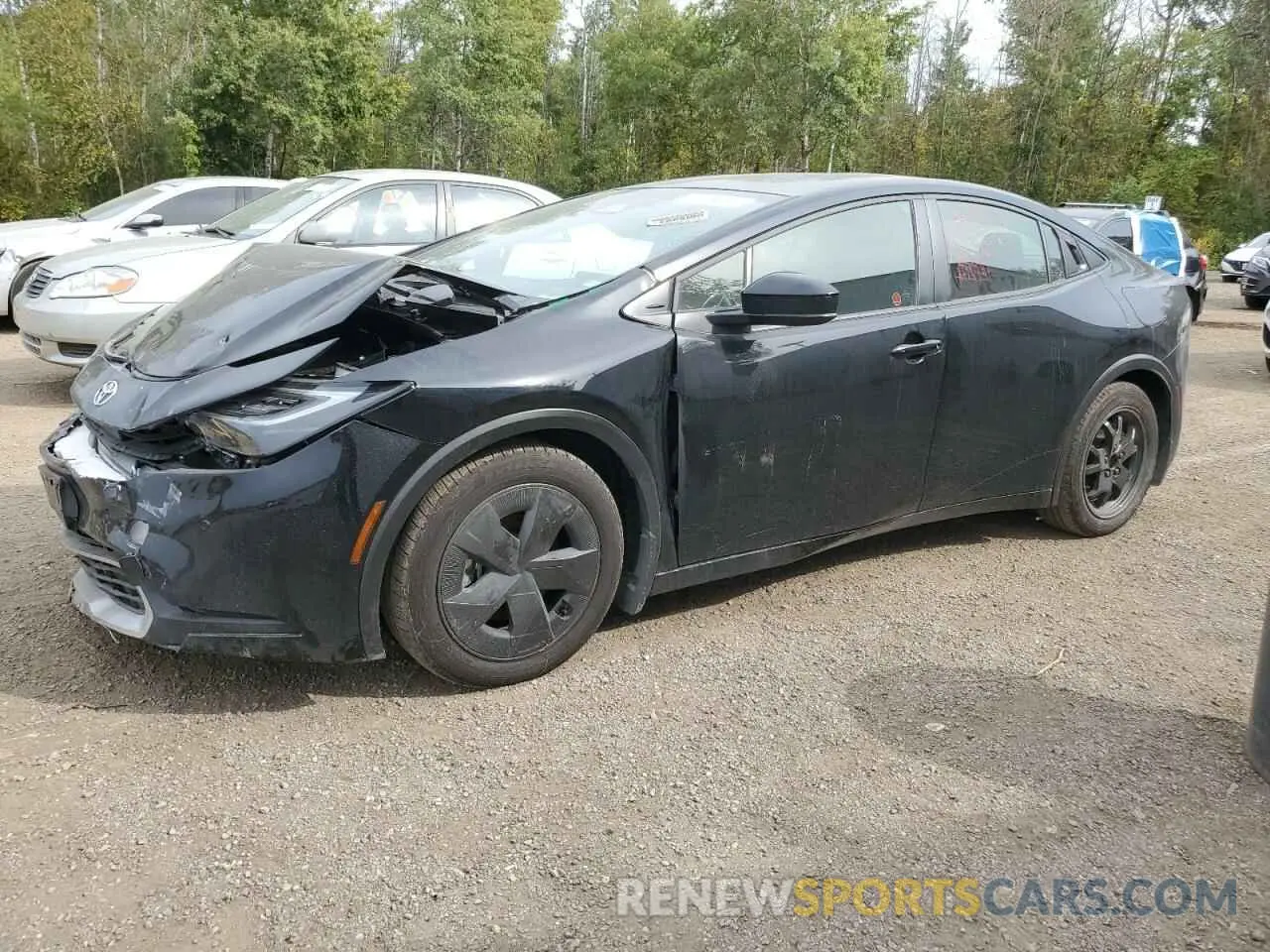 1 Фотография поврежденного автомобиля JTDACACU6R3019583 TOYOTA PRIUS 2024