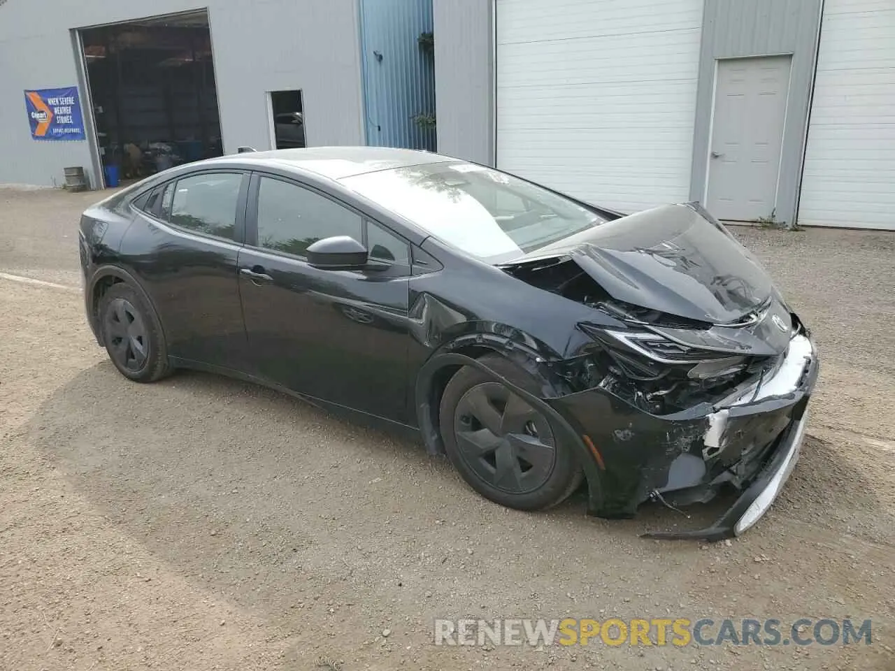 4 Фотография поврежденного автомобиля JTDACACU6R3019583 TOYOTA PRIUS 2024