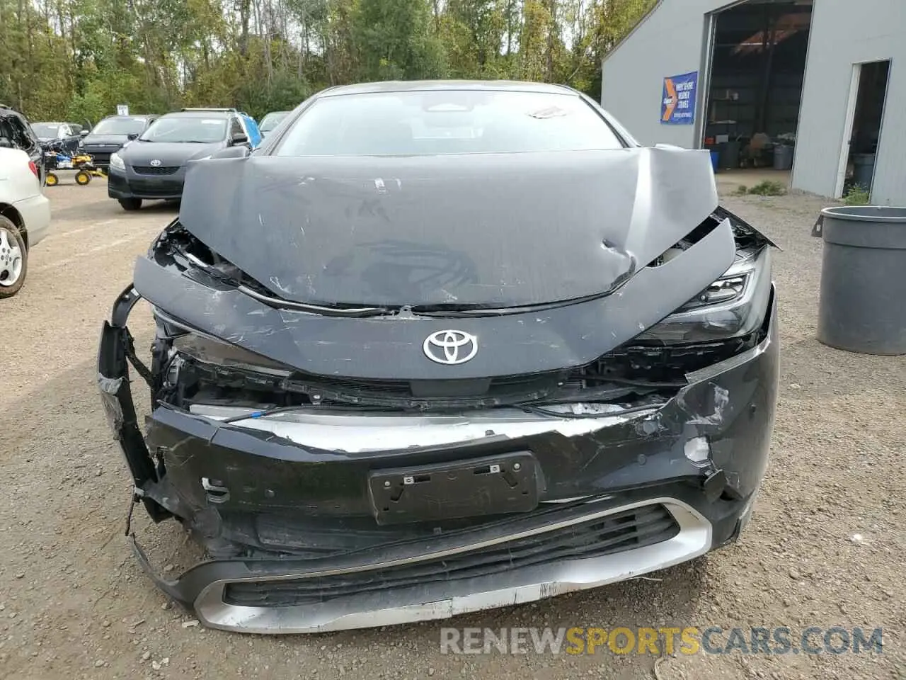 5 Фотография поврежденного автомобиля JTDACACU6R3019583 TOYOTA PRIUS 2024