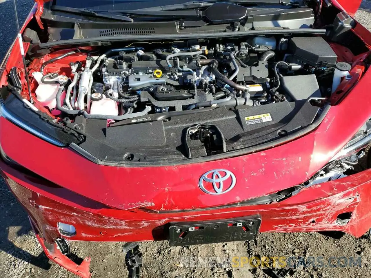 11 Photograph of a damaged car JTDACACU8R3024185 TOYOTA PRIUS 2024