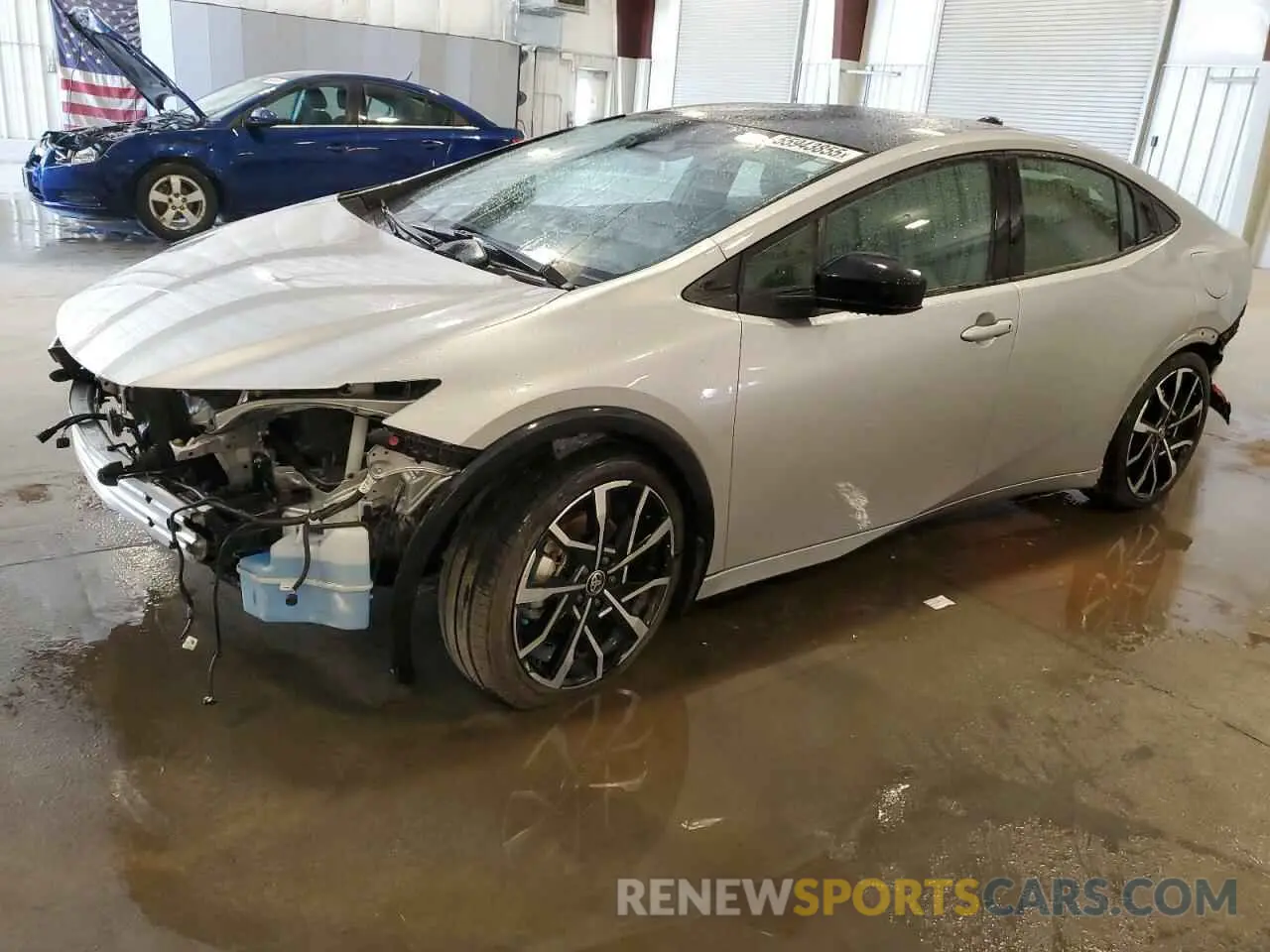 1 Photograph of a damaged car JTDACACU9R3023031 TOYOTA PRIUS 2024