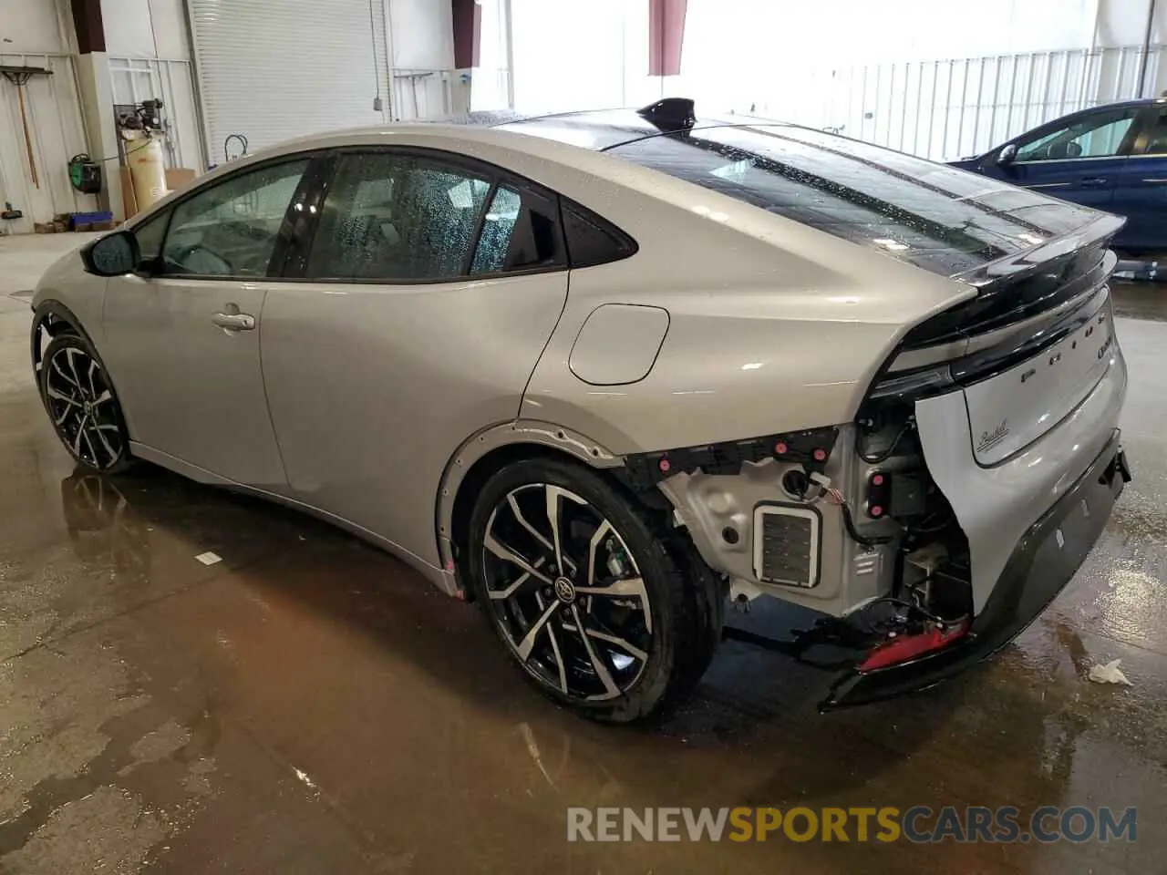 2 Photograph of a damaged car JTDACACU9R3023031 TOYOTA PRIUS 2024