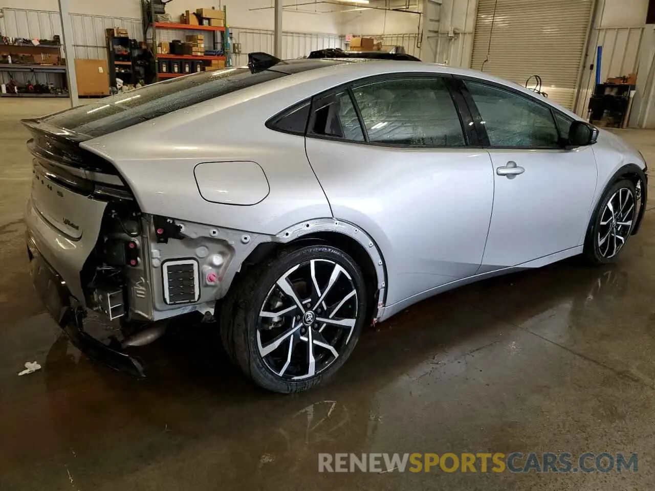 3 Photograph of a damaged car JTDACACU9R3023031 TOYOTA PRIUS 2024