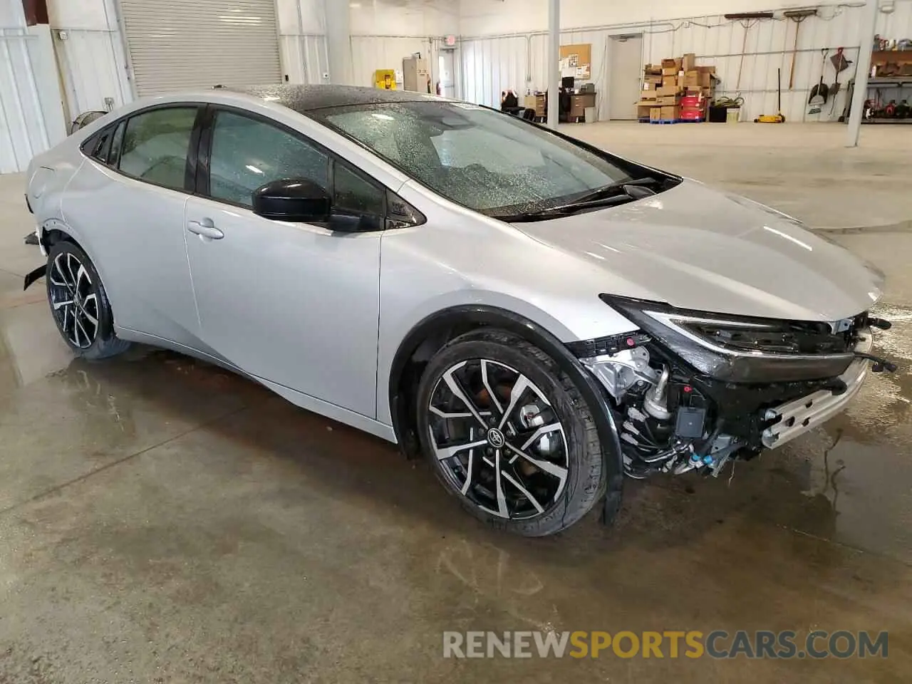 4 Photograph of a damaged car JTDACACU9R3023031 TOYOTA PRIUS 2024