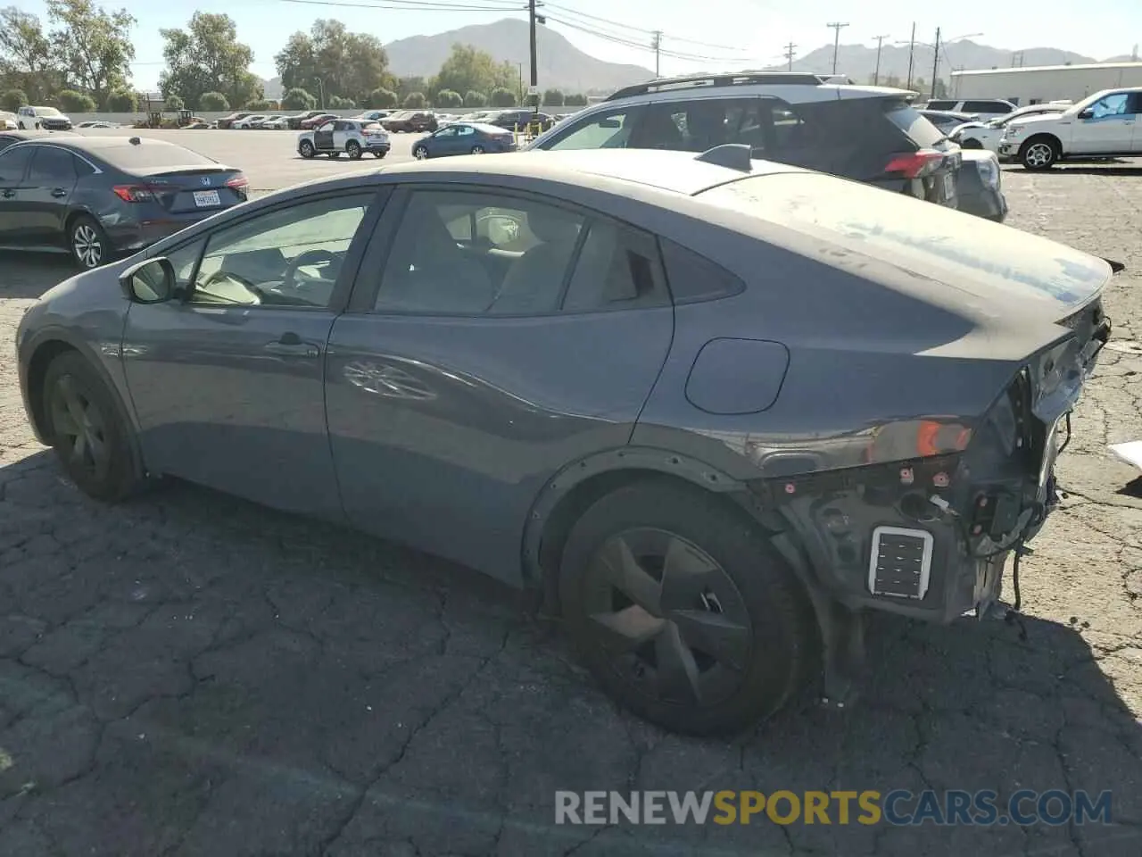 2 Photograph of a damaged car JTDADABU0R3008626 TOYOTA PRIUS 2024