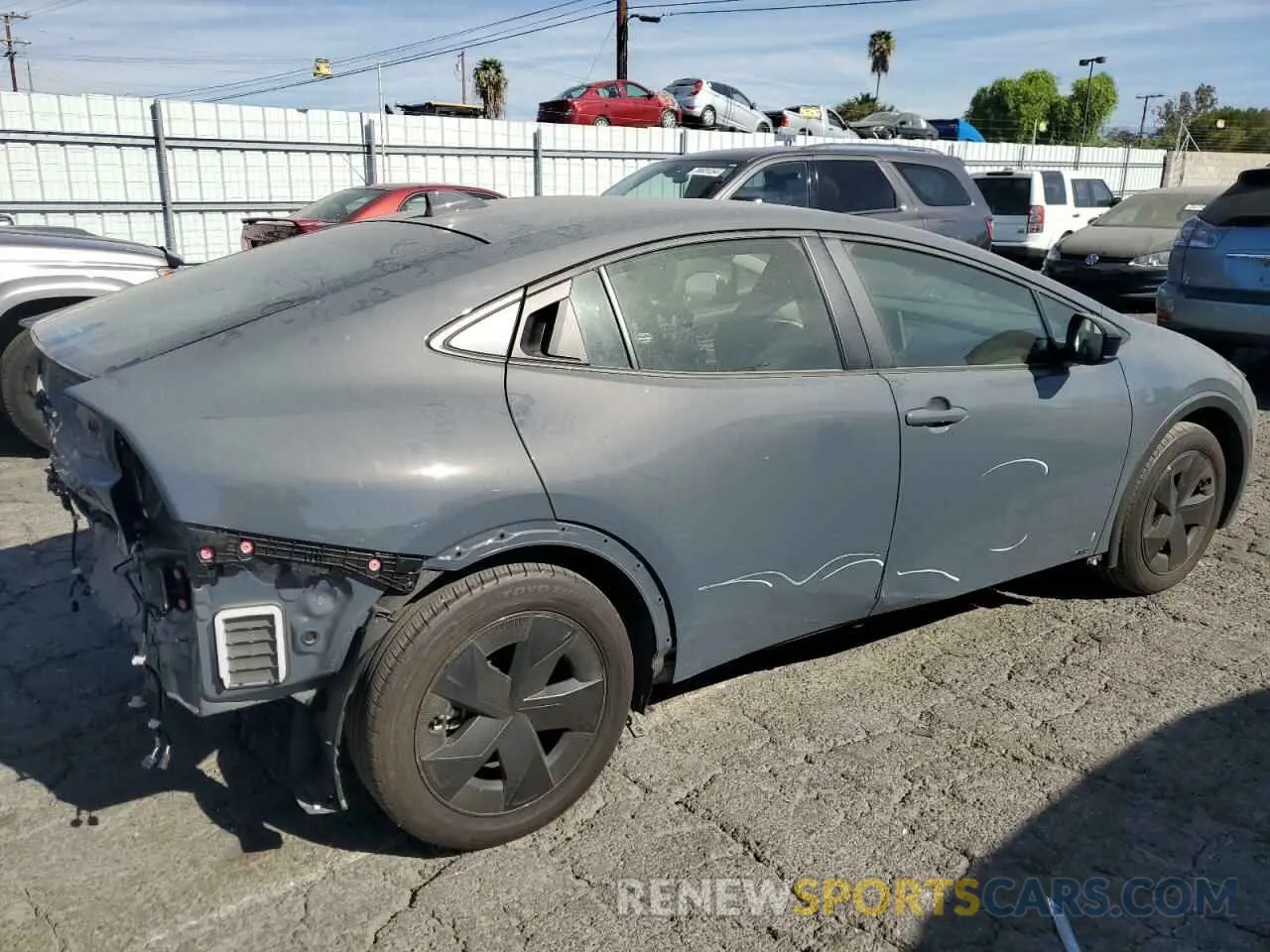 3 Photograph of a damaged car JTDADABU0R3008626 TOYOTA PRIUS 2024