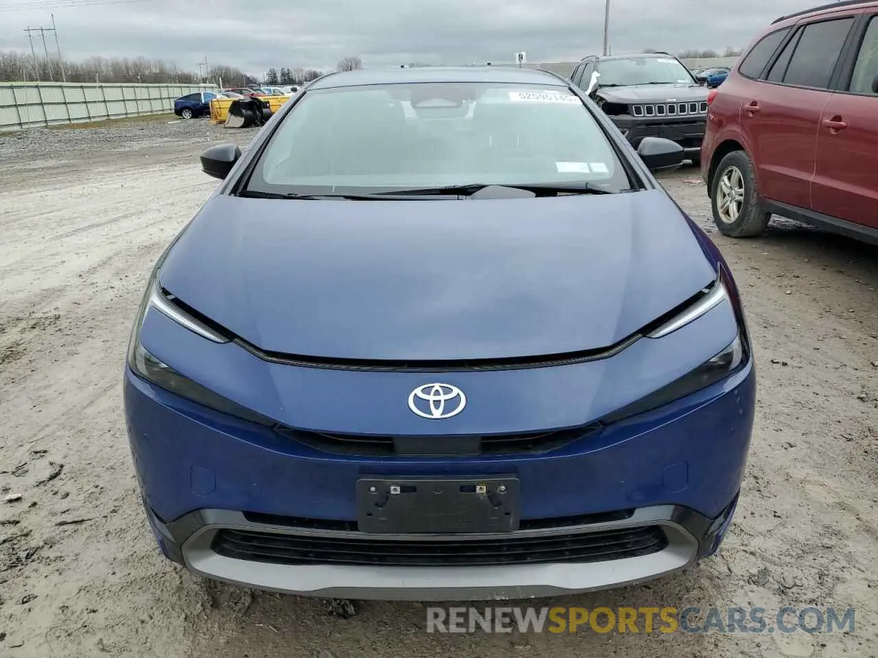5 Photograph of a damaged car JTDADABU1R3013463 TOYOTA PRIUS 2024