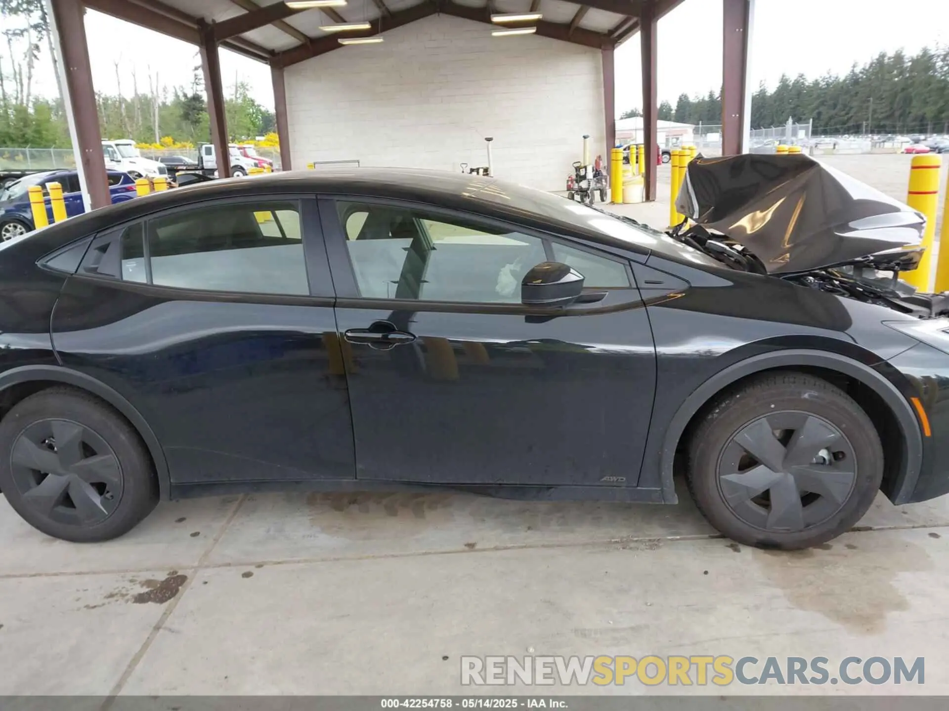 13 Photograph of a damaged car JTDADABU1R3019635 TOYOTA PRIUS 2024