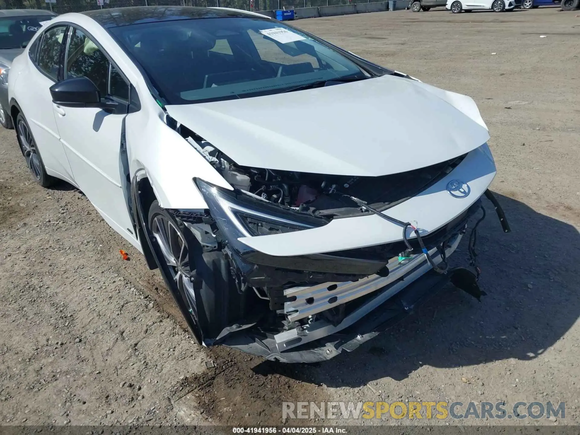 6 Фотография поврежденного автомобиля JTDADABU2R3010488 TOYOTA PRIUS 2024