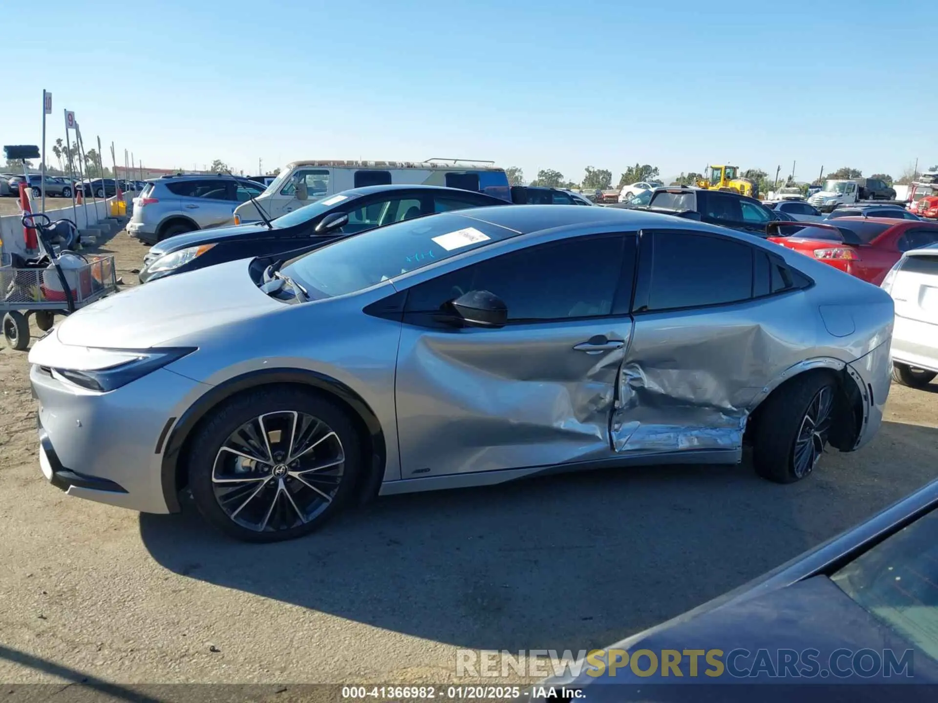 13 Photograph of a damaged car JTDADABU2R3015903 TOYOTA PRIUS 2024