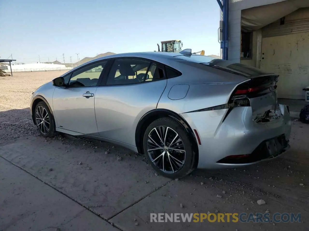 2 Photograph of a damaged car JTDADABU3R3011407 TOYOTA PRIUS 2024