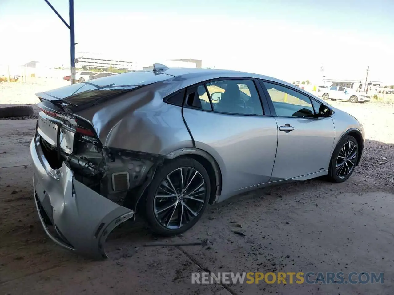 3 Photograph of a damaged car JTDADABU3R3011407 TOYOTA PRIUS 2024