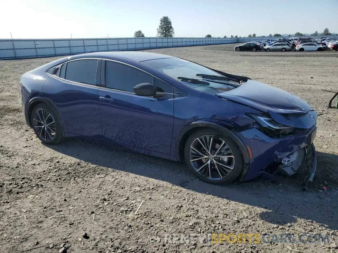 4 Photograph of a damaged car JTDADABU3R3017241 TOYOTA PRIUS 2024