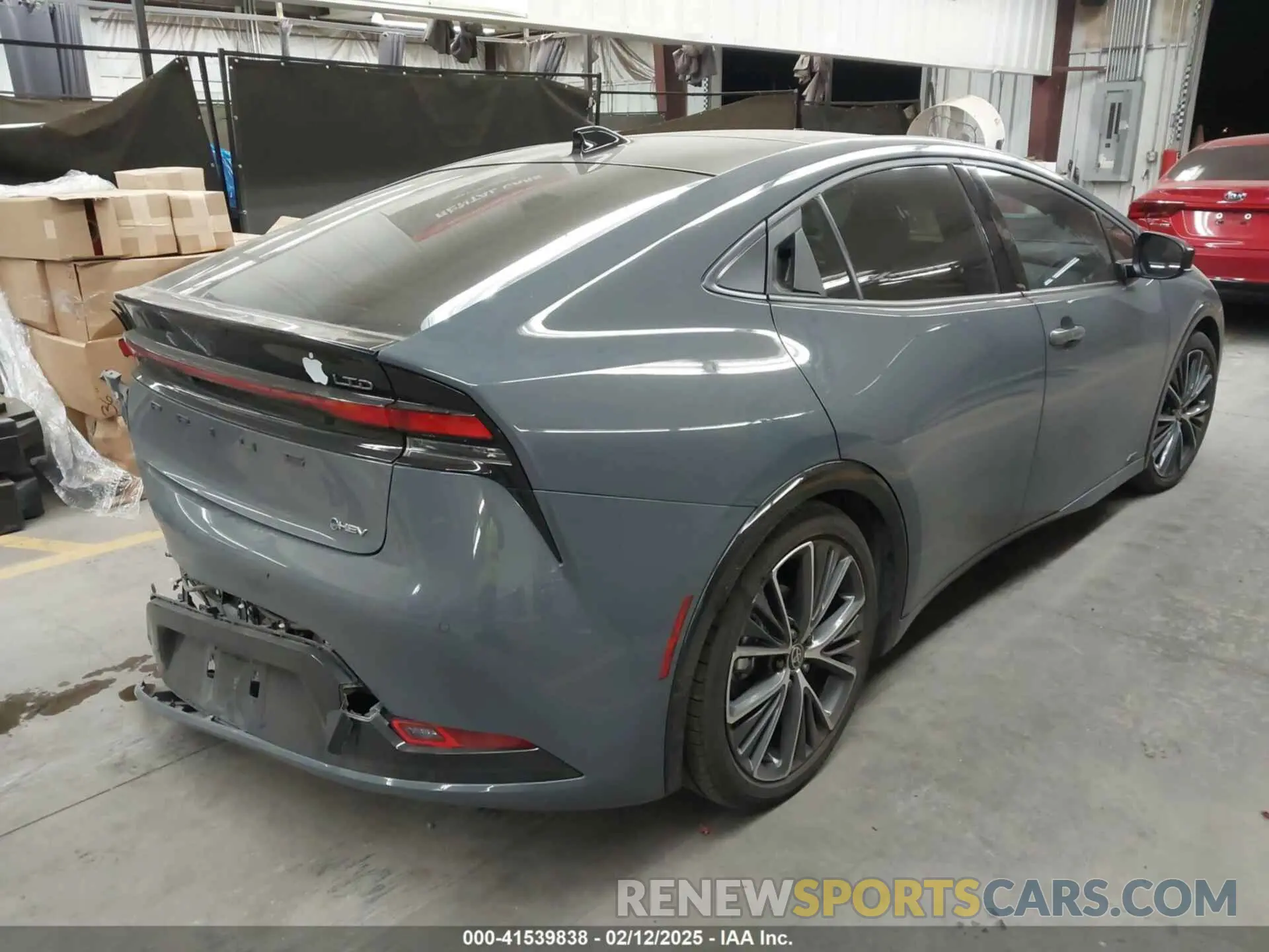 4 Фотография поврежденного автомобиля JTDADABU4R3009682 TOYOTA PRIUS 2024