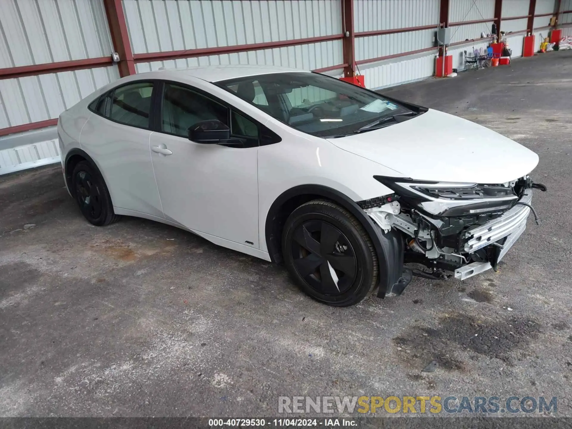 1 Фотография поврежденного автомобиля JTDADABU5R3011599 TOYOTA PRIUS 2024