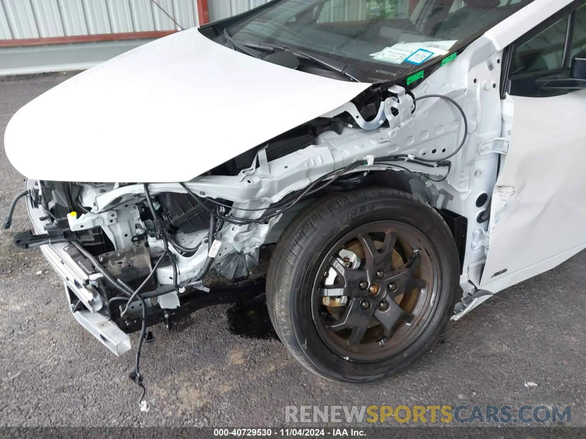 6 Фотография поврежденного автомобиля JTDADABU5R3011599 TOYOTA PRIUS 2024