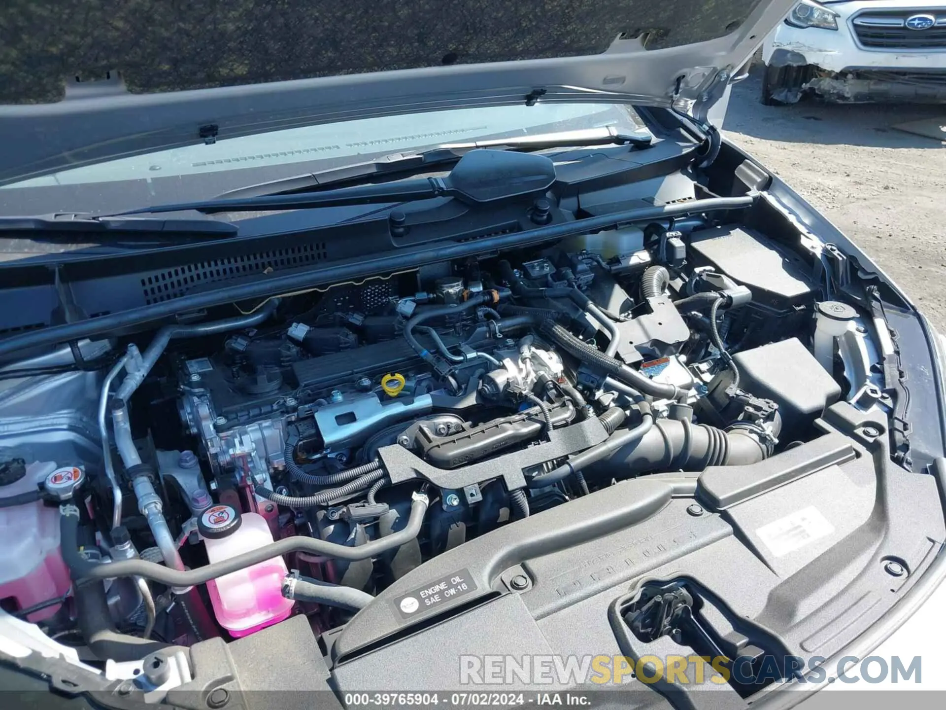 10 Фотография поврежденного автомобиля JTDADABU6R3007853 TOYOTA PRIUS 2024