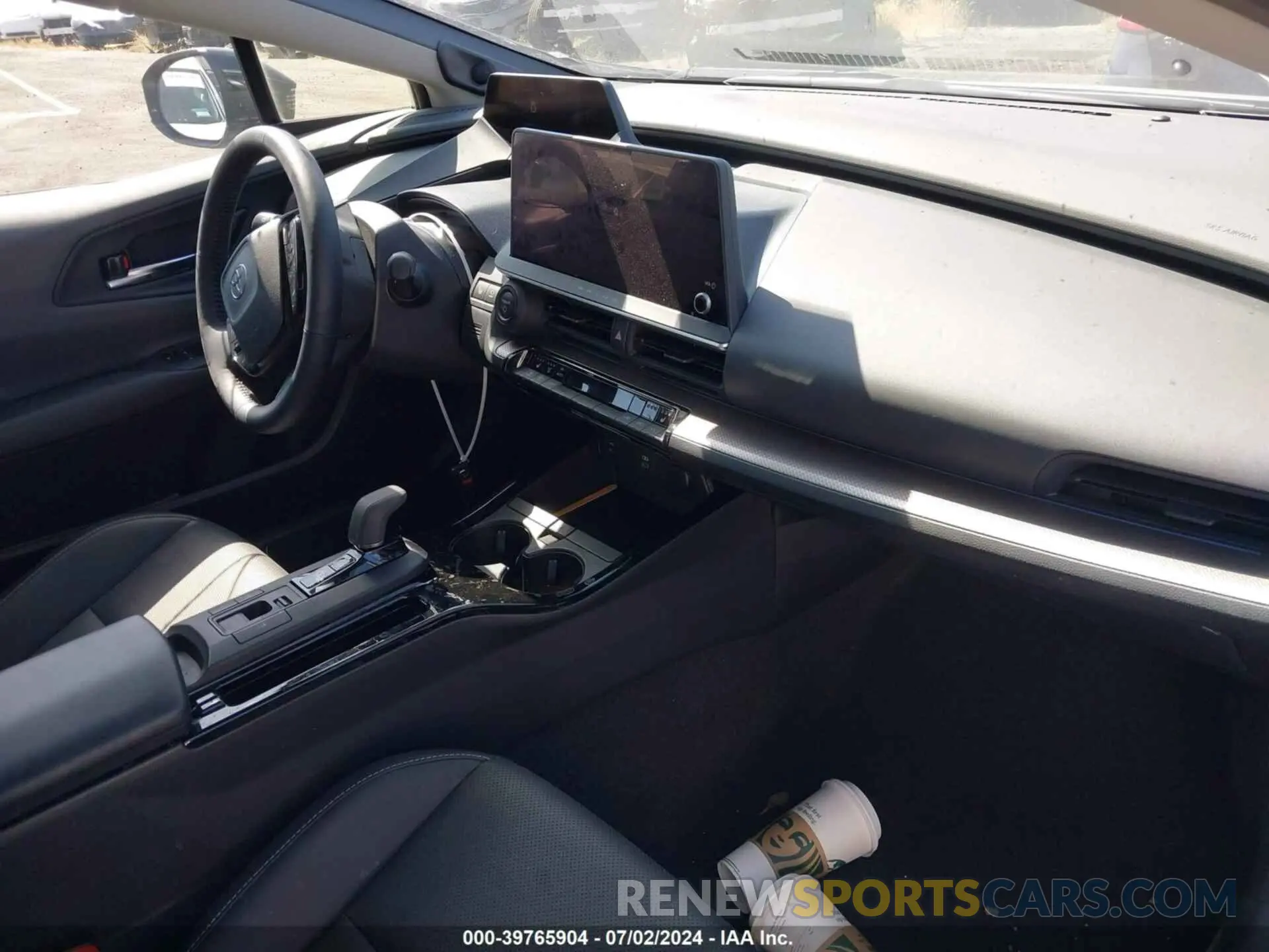 5 Фотография поврежденного автомобиля JTDADABU6R3007853 TOYOTA PRIUS 2024
