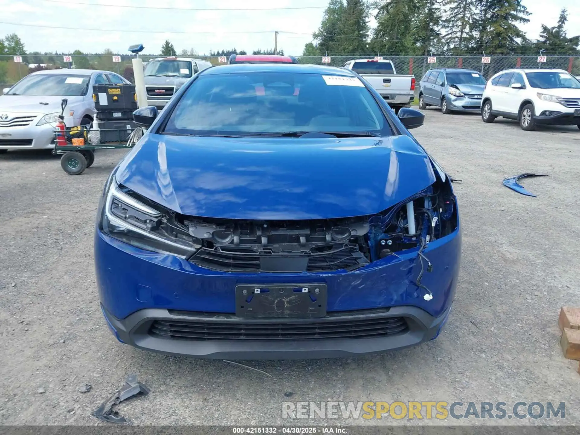 13 Фотография поврежденного автомобиля JTDADABU6R3014933 TOYOTA PRIUS 2024