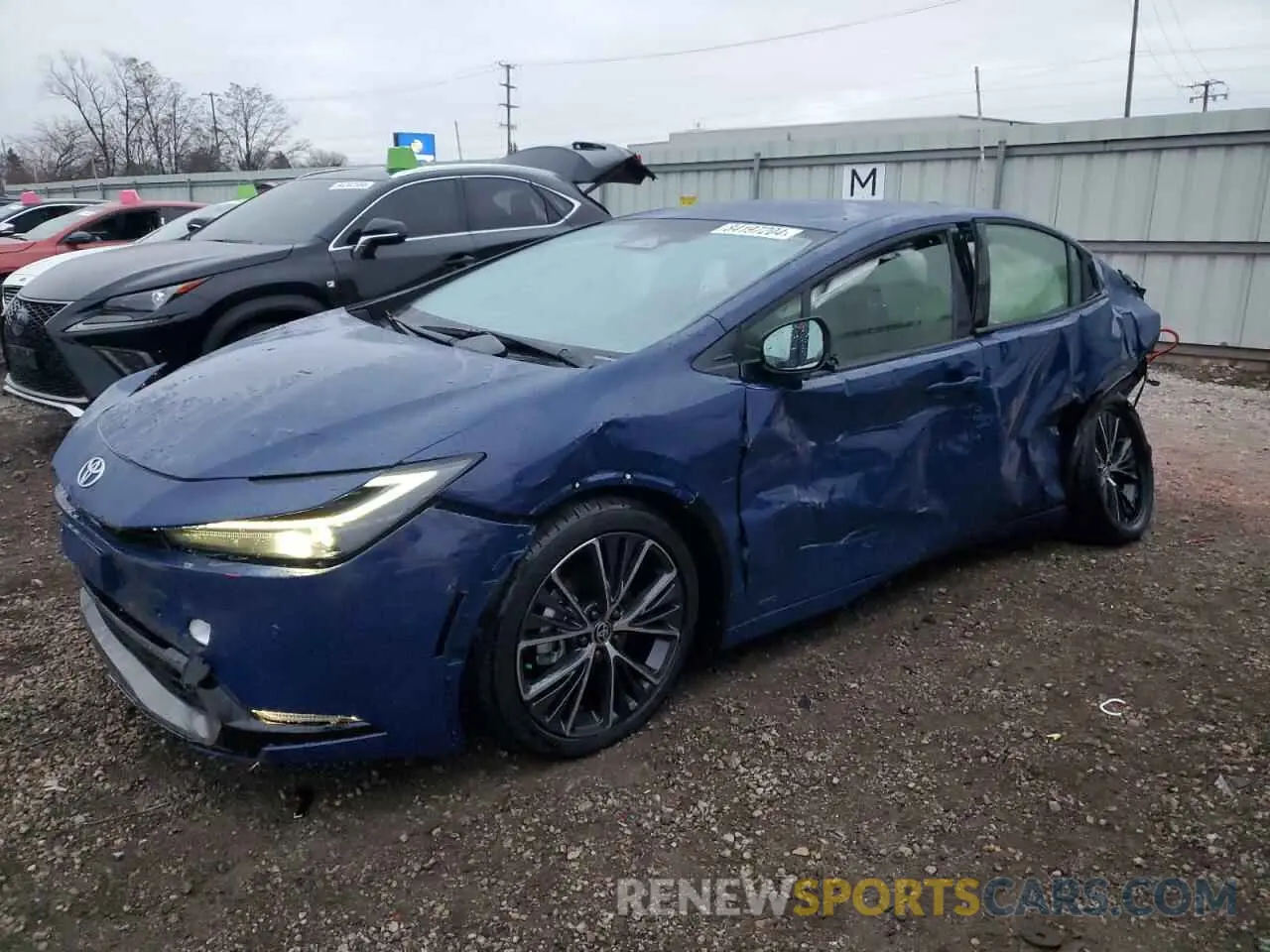 1 Фотография поврежденного автомобиля JTDADABU6R3015001 TOYOTA PRIUS 2024
