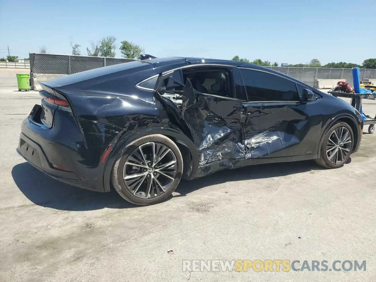 3 Photograph of a damaged car JTDADABU7R3013225 TOYOTA PRIUS 2024