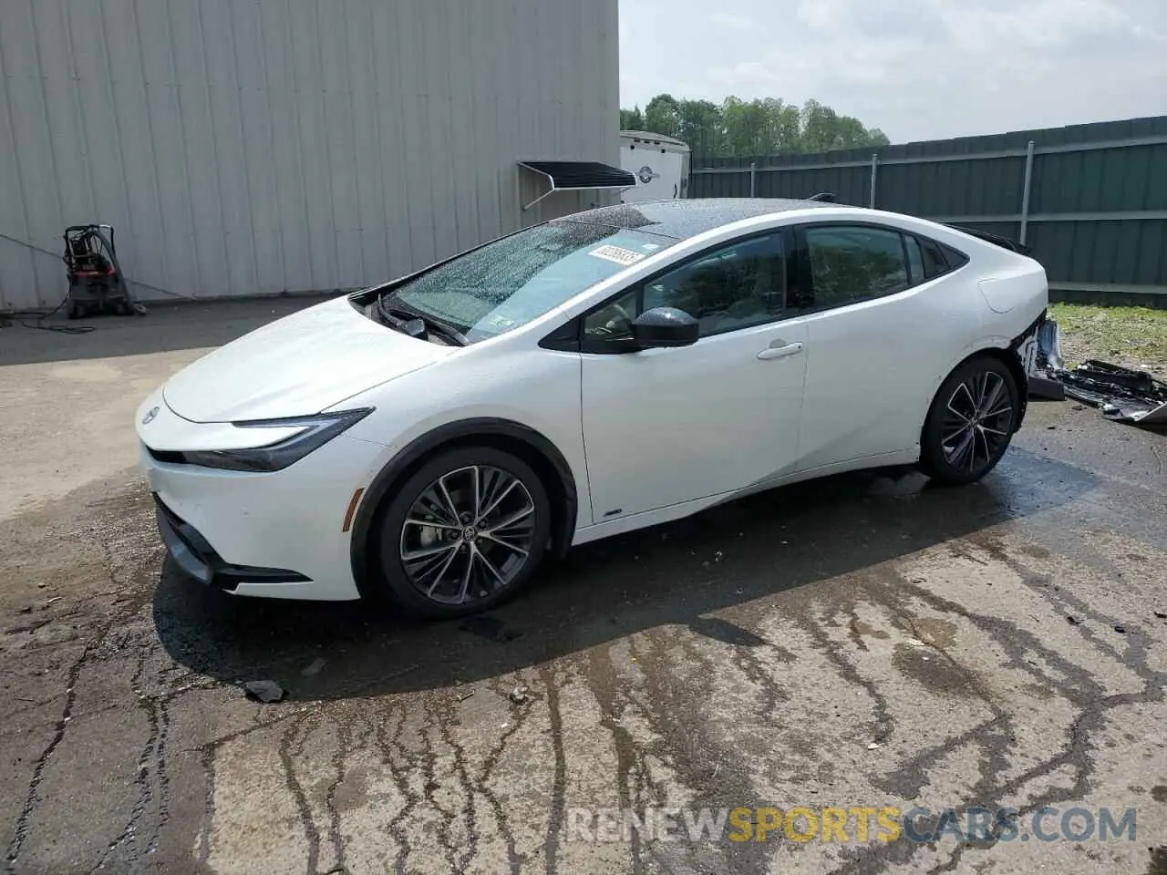 1 Photograph of a damaged car JTDADABU7R3018666 TOYOTA PRIUS 2024