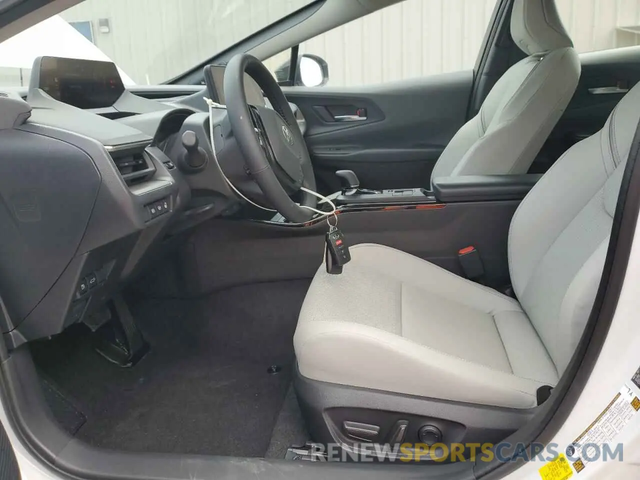 7 Photograph of a damaged car JTDADABU7R3018666 TOYOTA PRIUS 2024